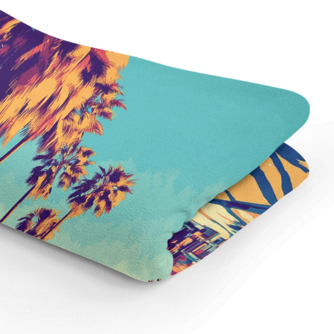 Golden Surf LA Blanket