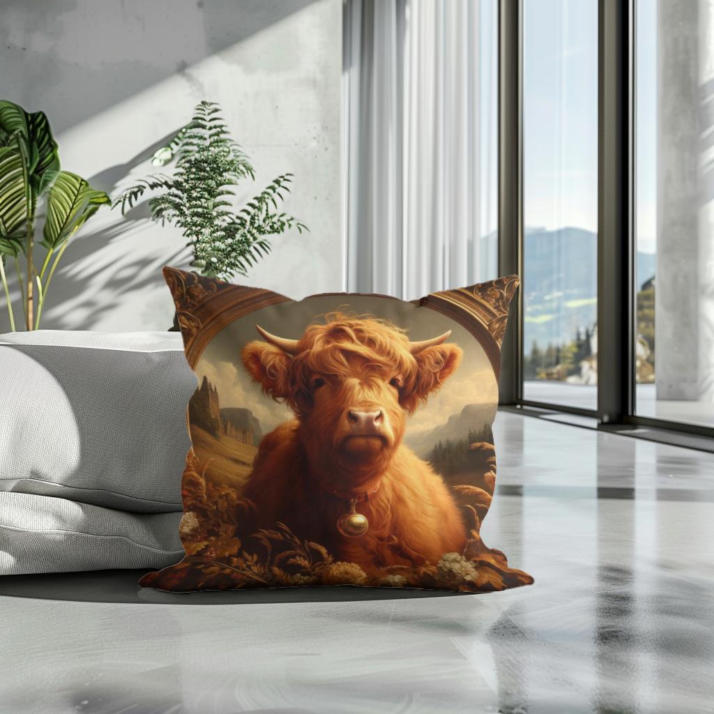Victorian Highland Grace Cotton Cushion
