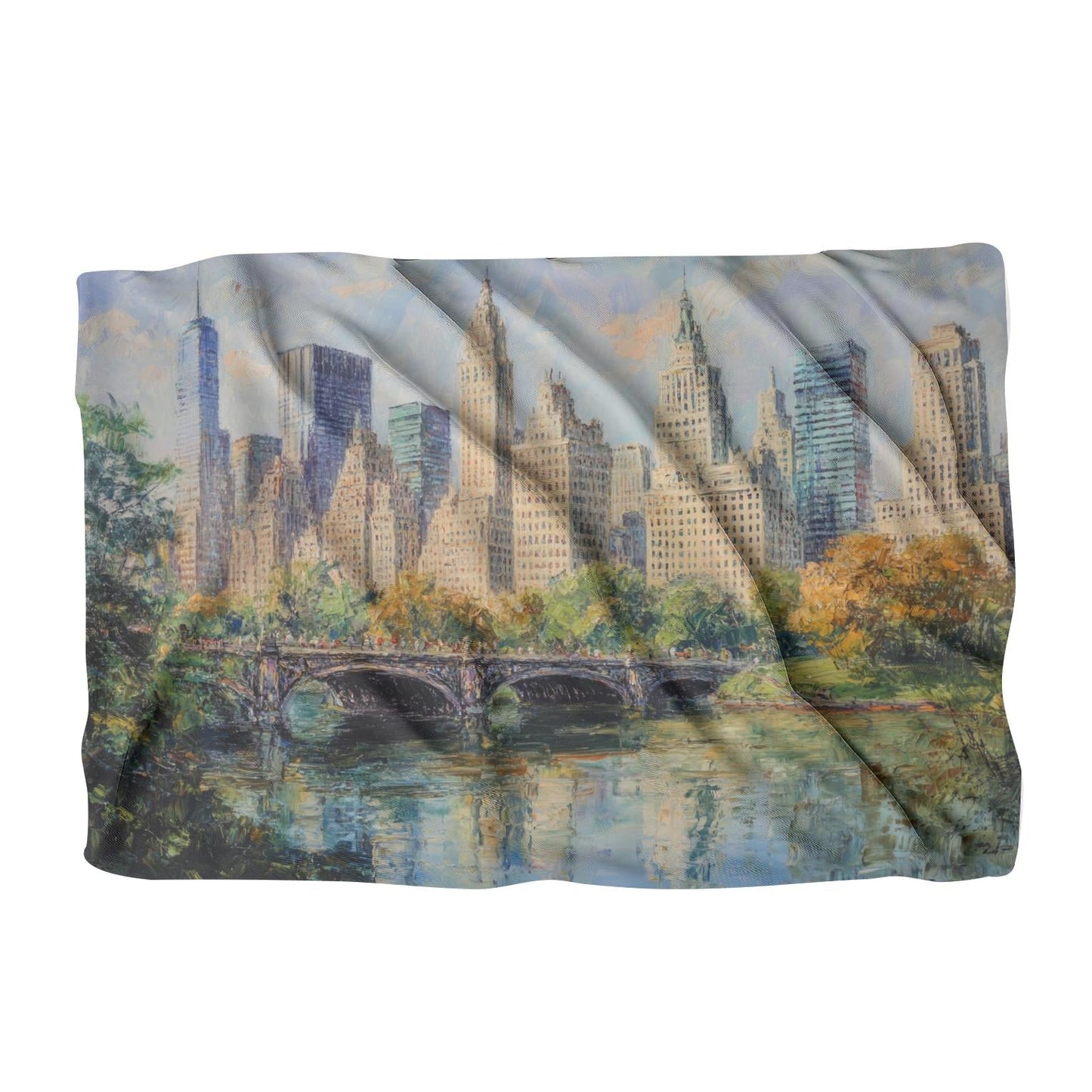 Manhattan Skyscraper Blanket
