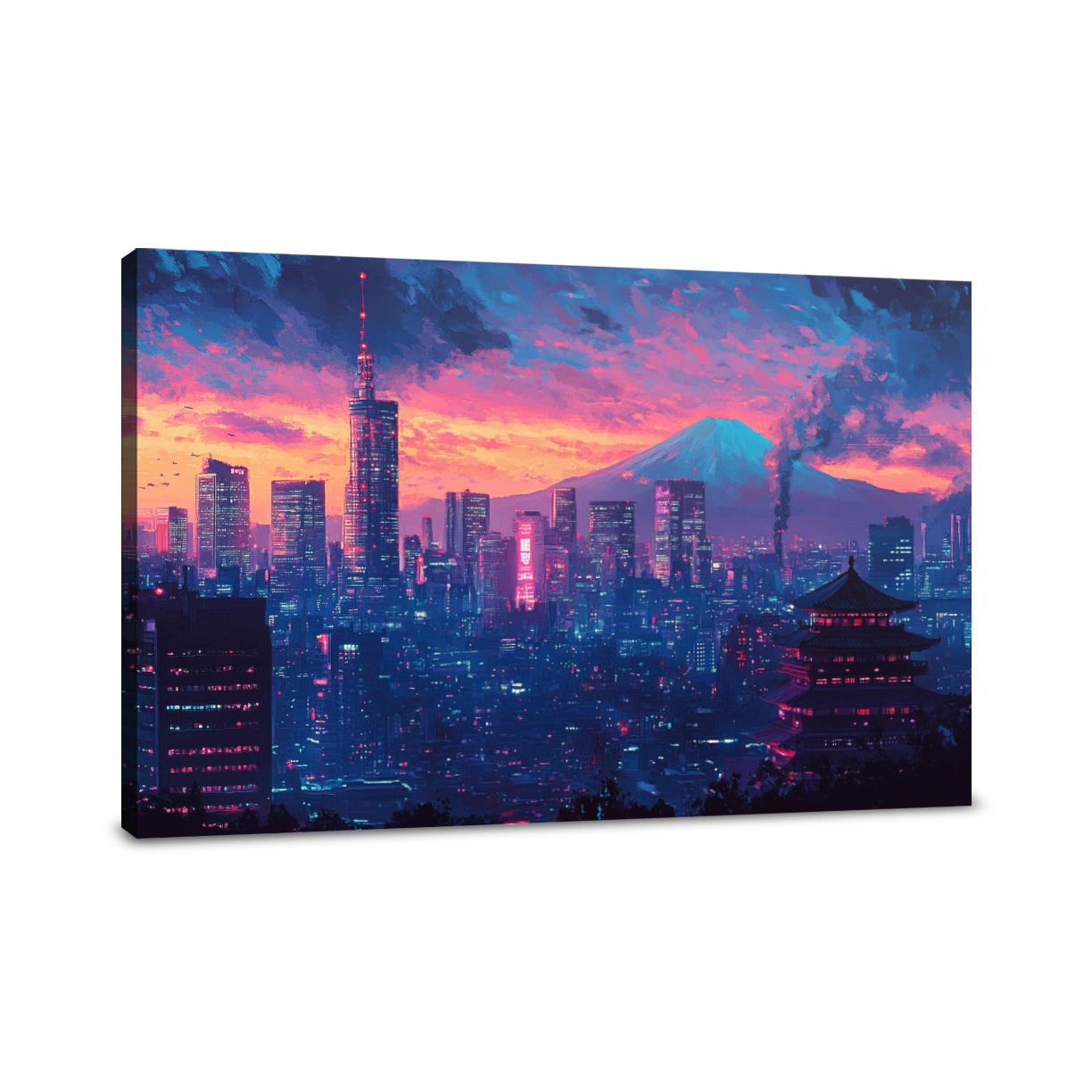 Tokyo Harmony Canvas