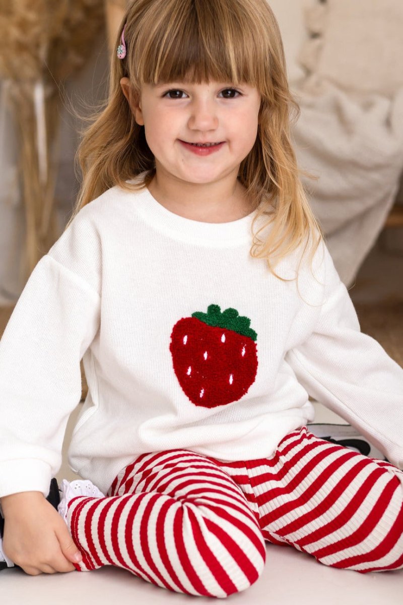 COZY Strawberry | Sweatshirt + Leggings