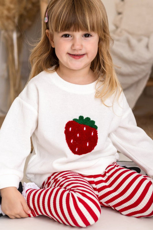 COZY Strawberry | Sweatshirt + Leggings