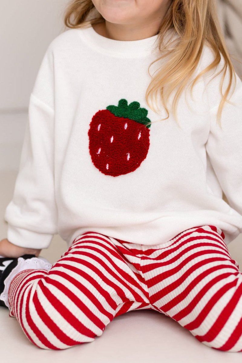 COZY Strawberry | Sweatshirt + Leggings