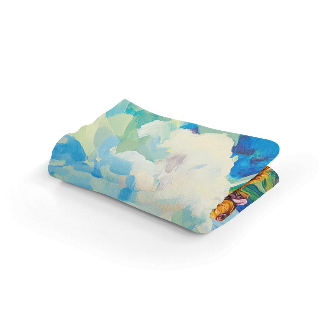 Golden Retriever's Paradise Blanket