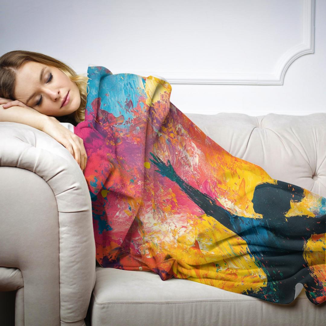 Dancing Shadow Blanket
