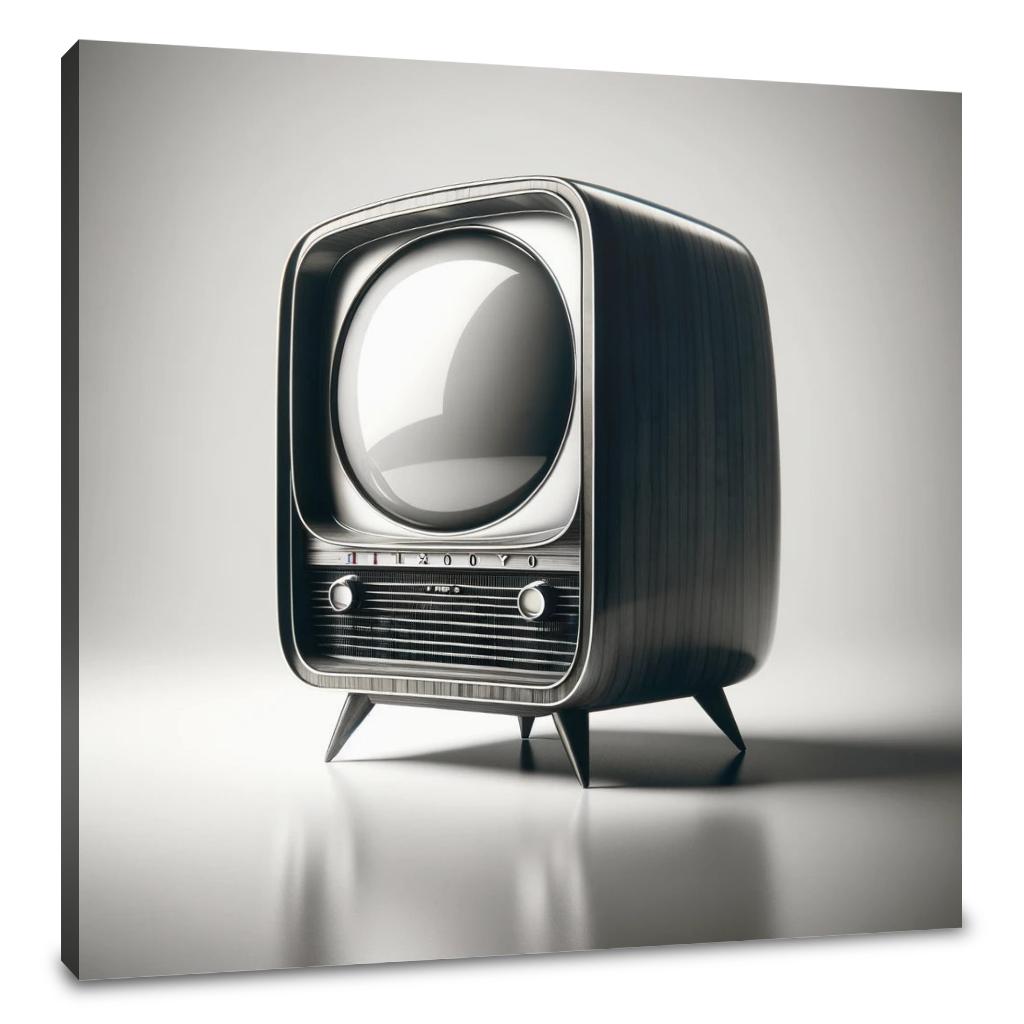 Classic TV Solitude Canvas