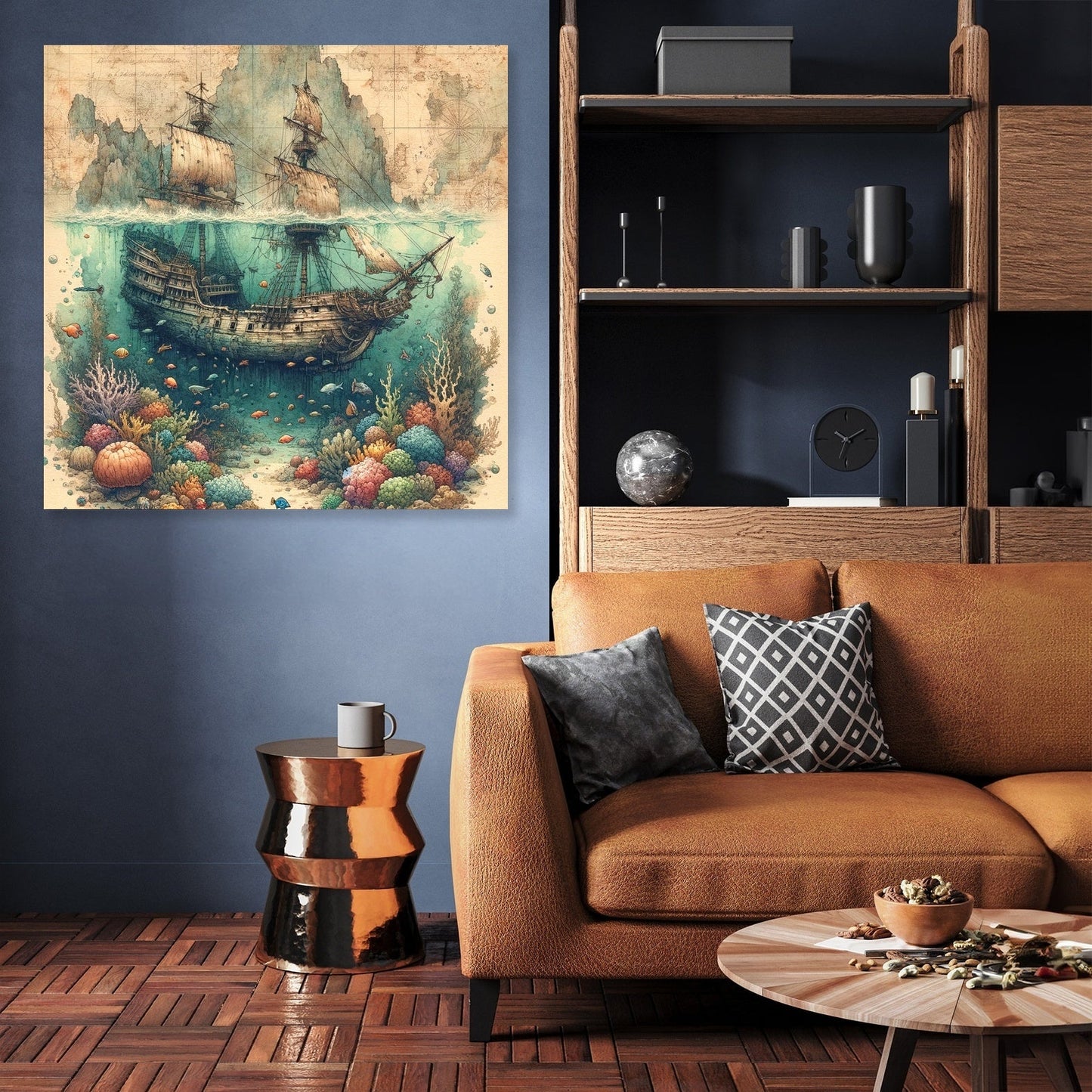 Sunken Treasures Canvas