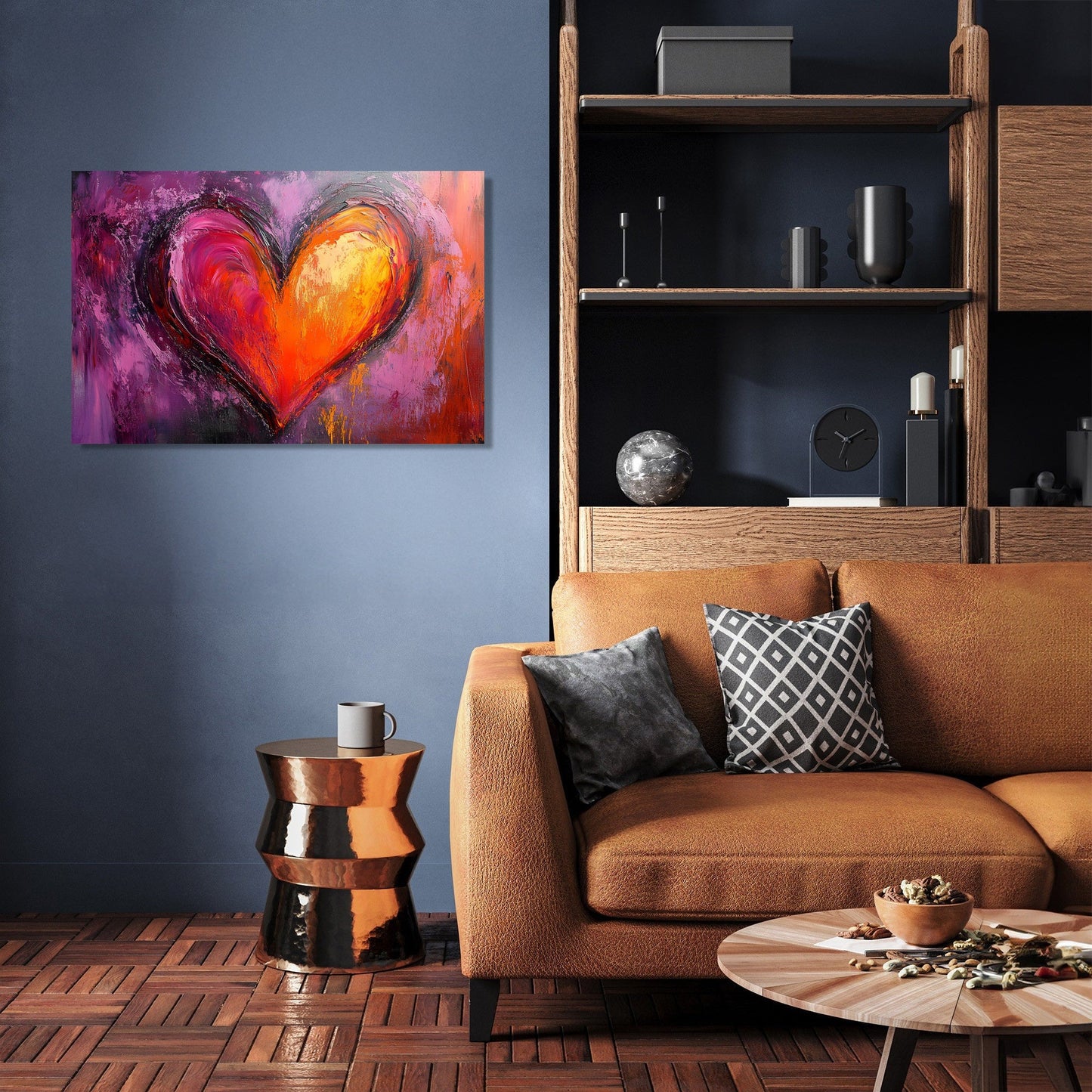 Passionate Heart Canvas
