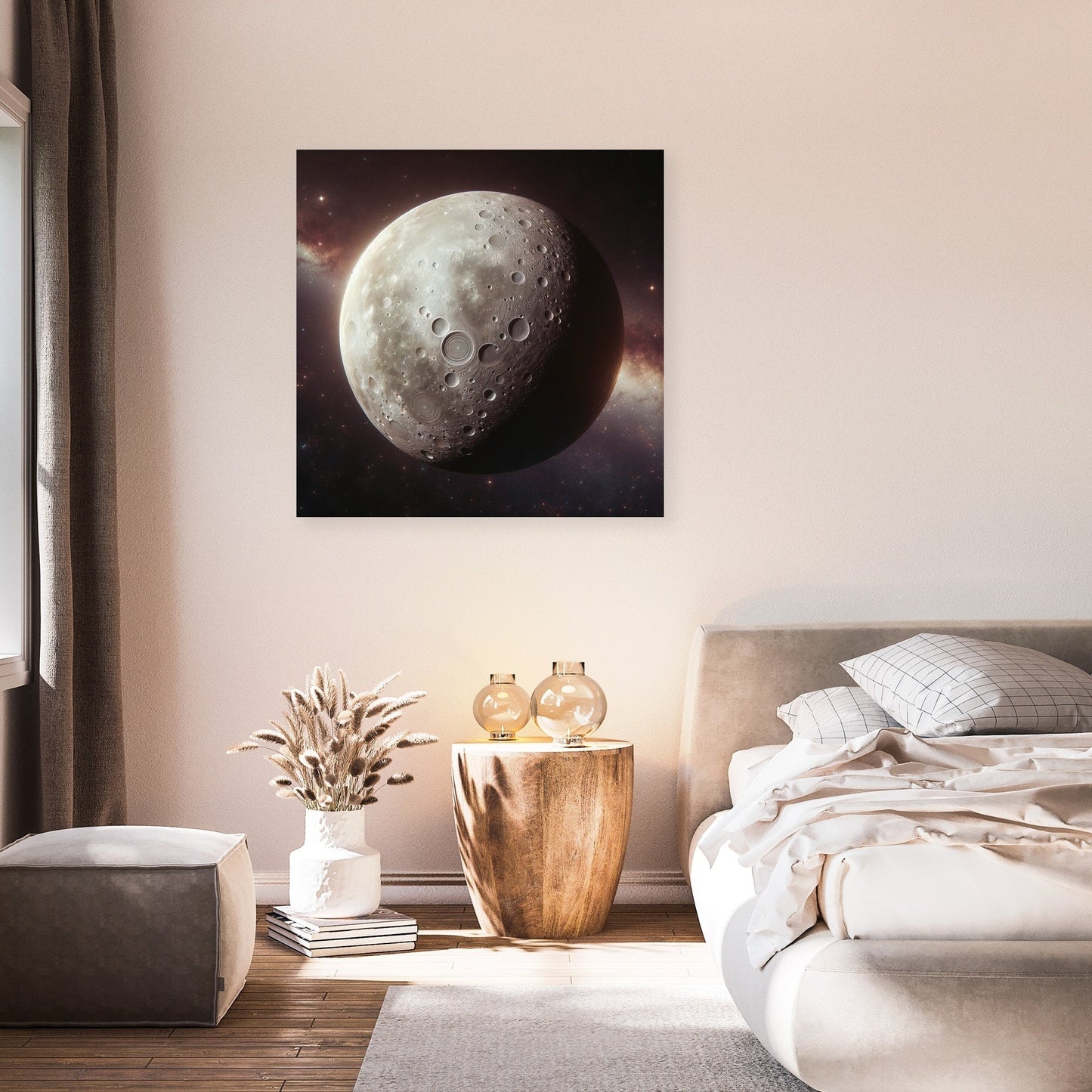Ganymede's Magnetic Mystery Canvas