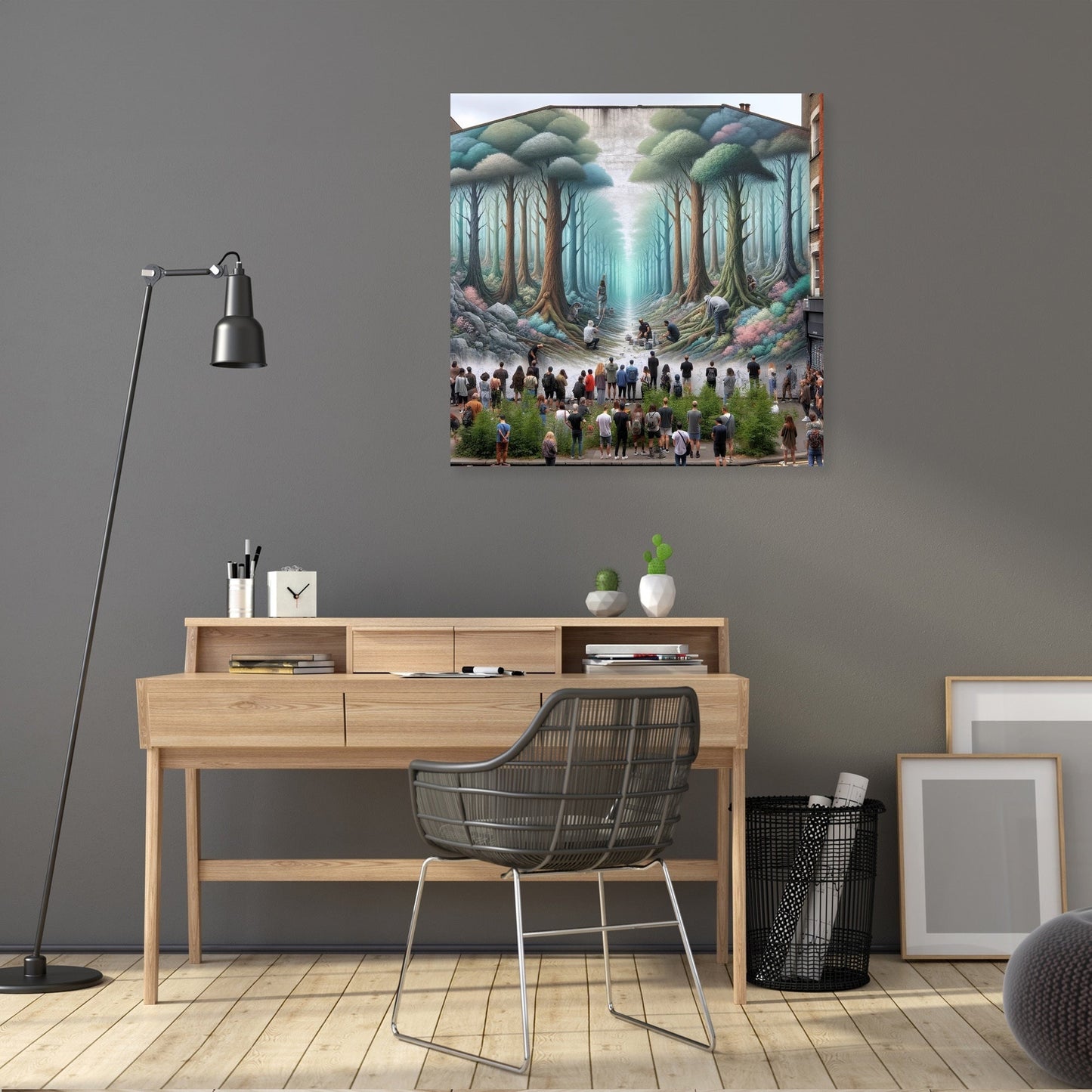 Forest Mural Oasis Canvas