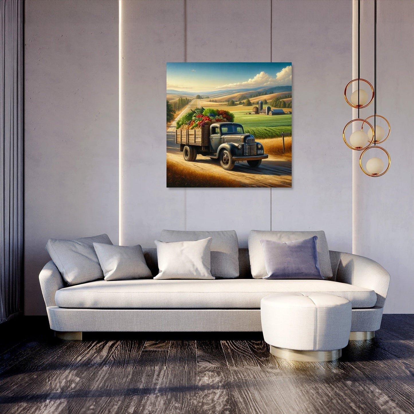 Harvest Road Journey Canvas