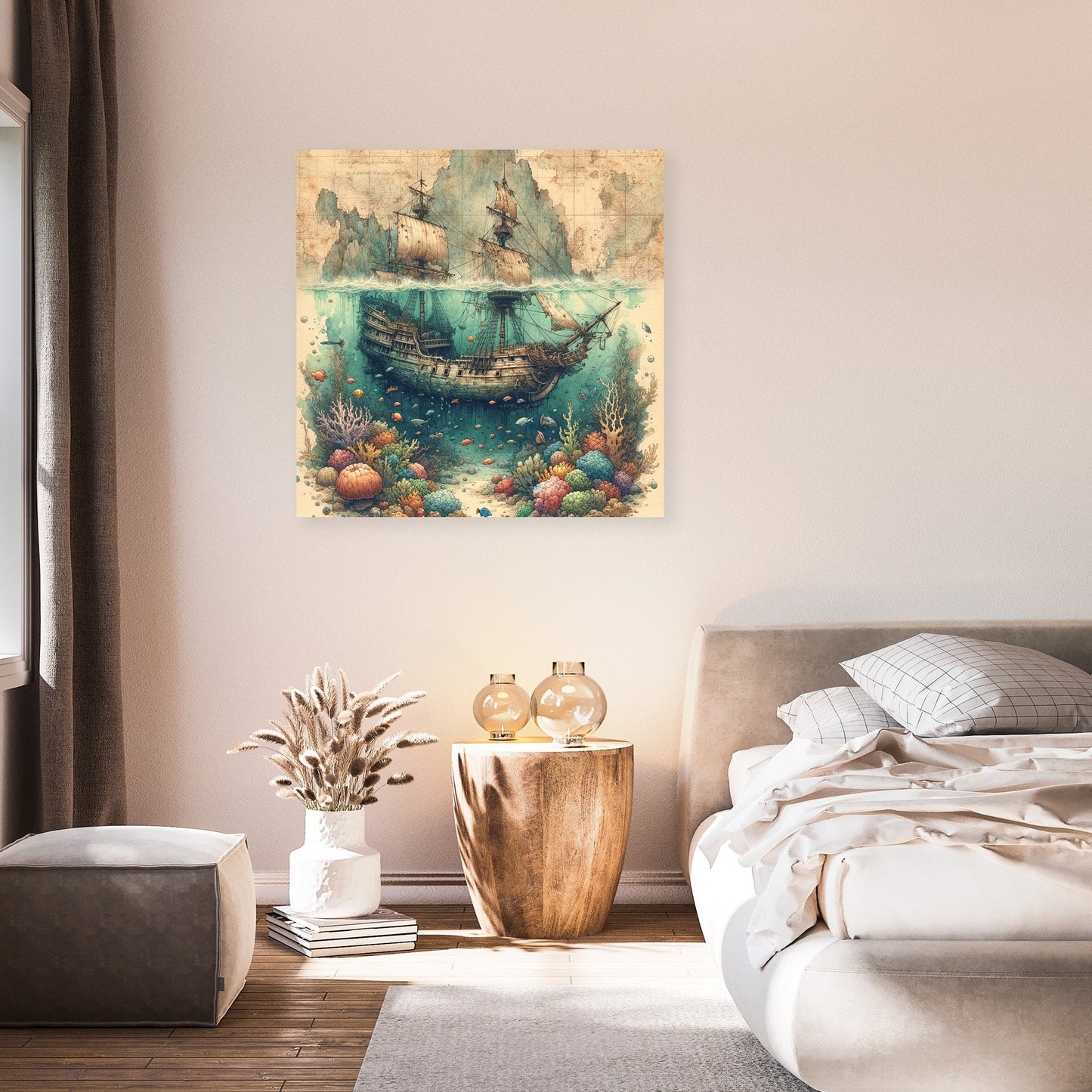 Sunken Treasures Canvas