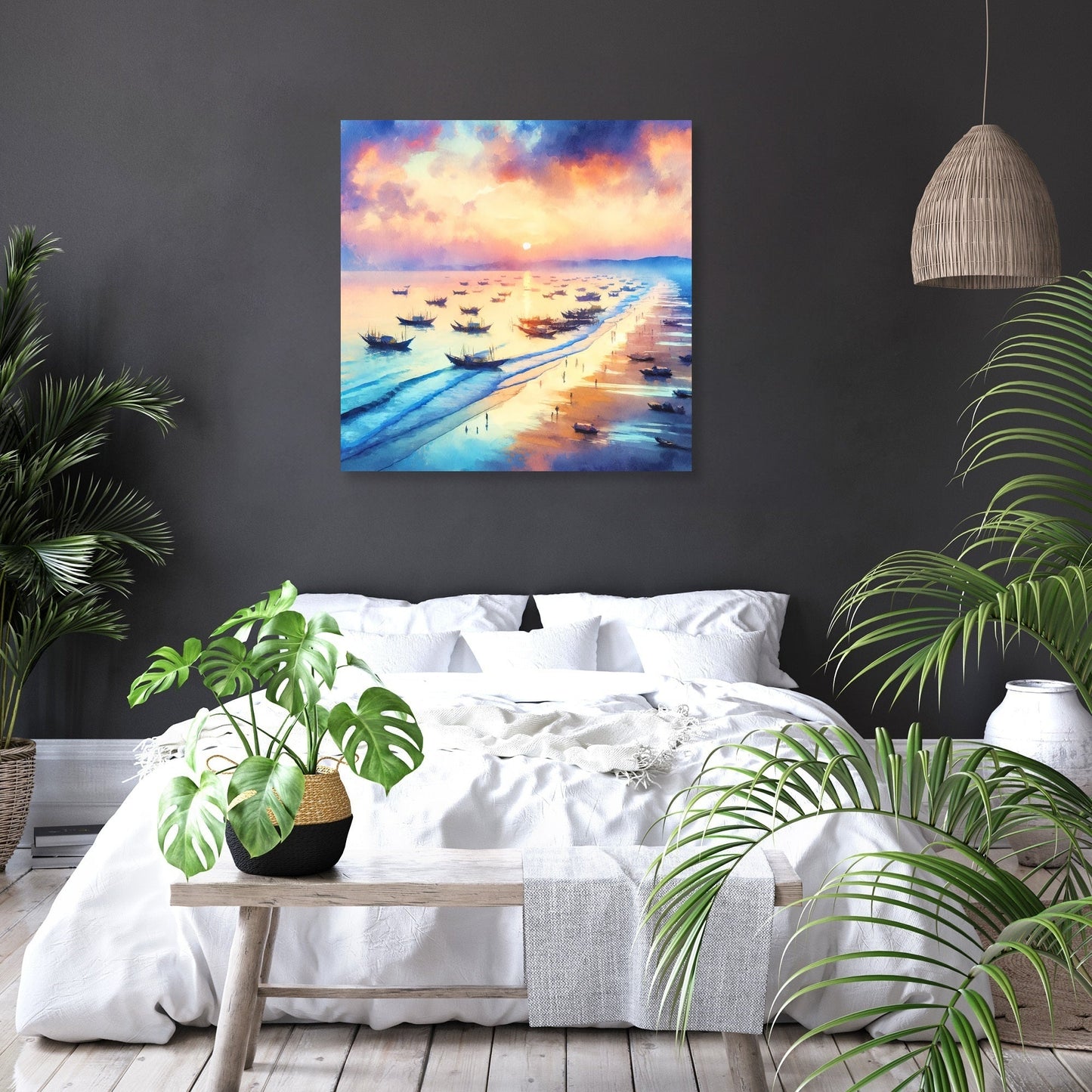 Bangladesh Cox's Bazar Serenity Canvas