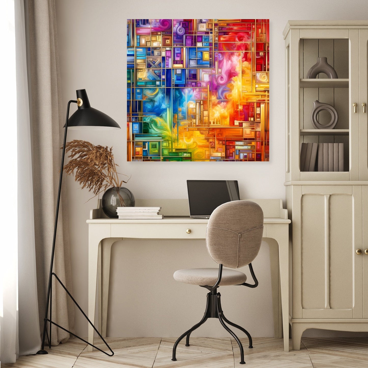 Harmony in Chaos Canvas