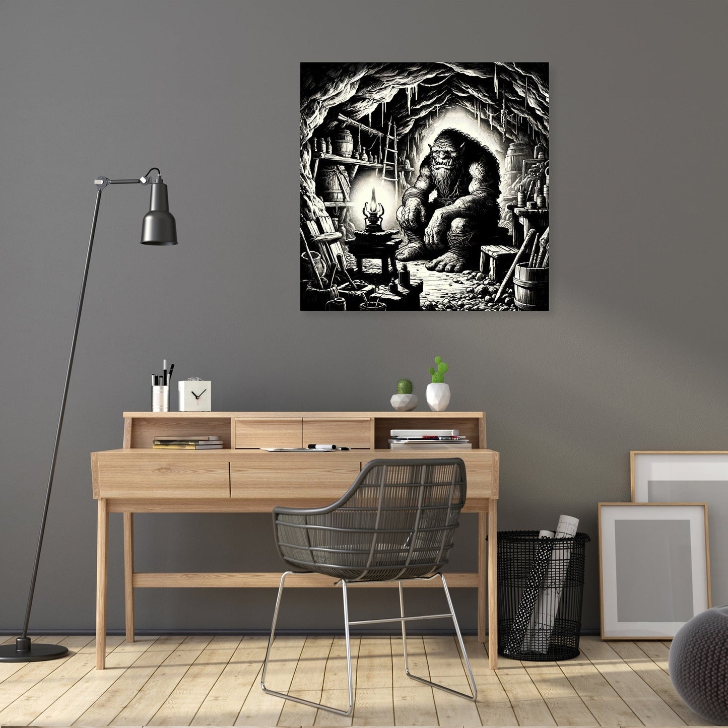Cave of the Ogre Canvas