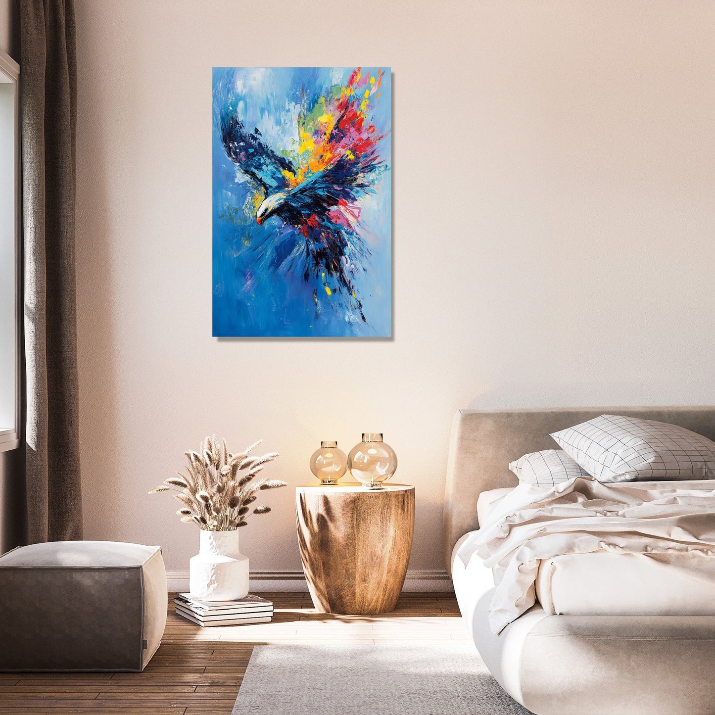 Majestic Eagle Sky Canvas