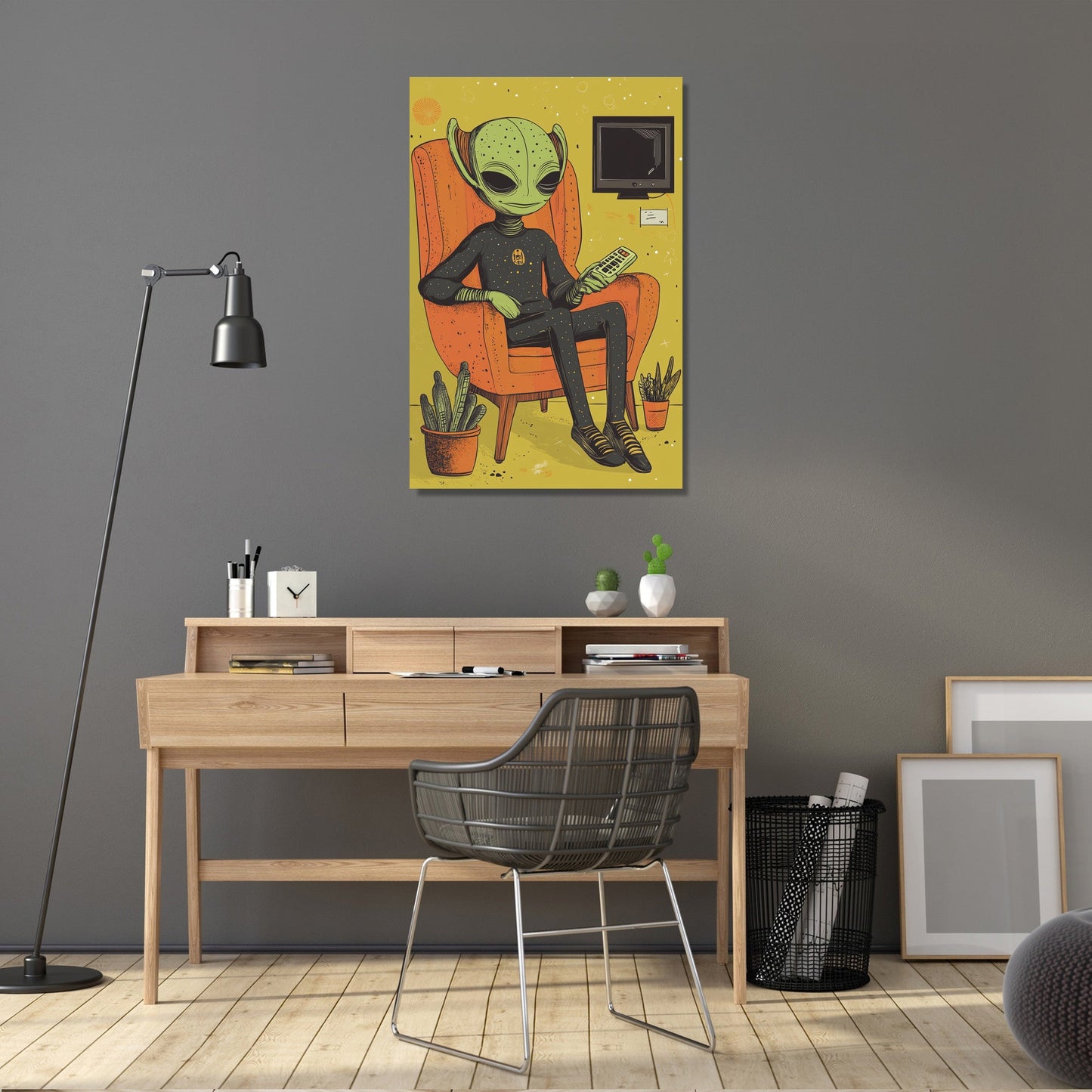 Alien Recliner Canvas