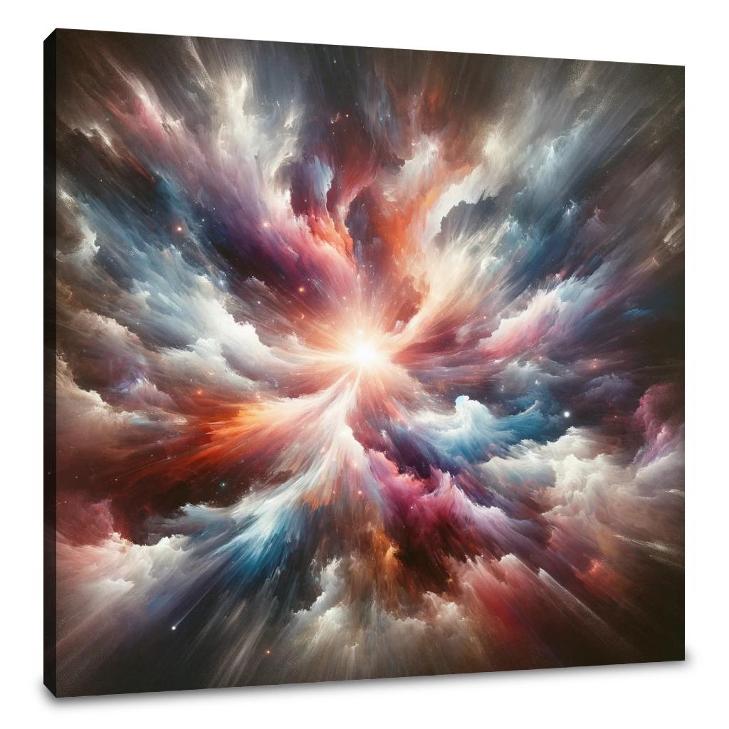 Cosmic Turmoil Canvas