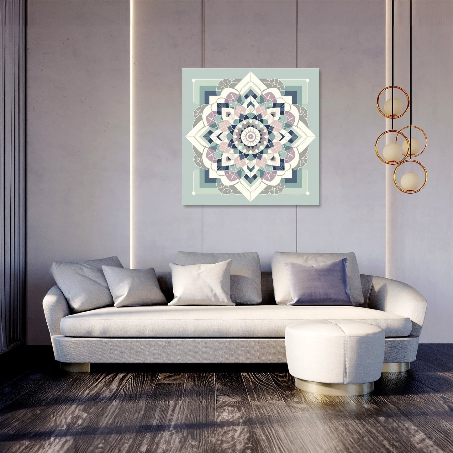 Harmonic Layers Canvas