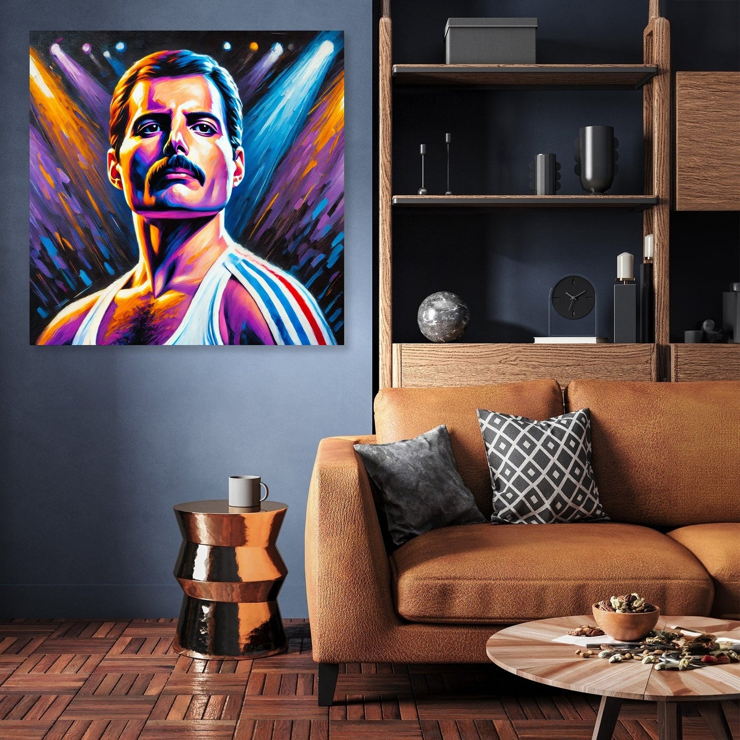 Mercury Icon Canvas