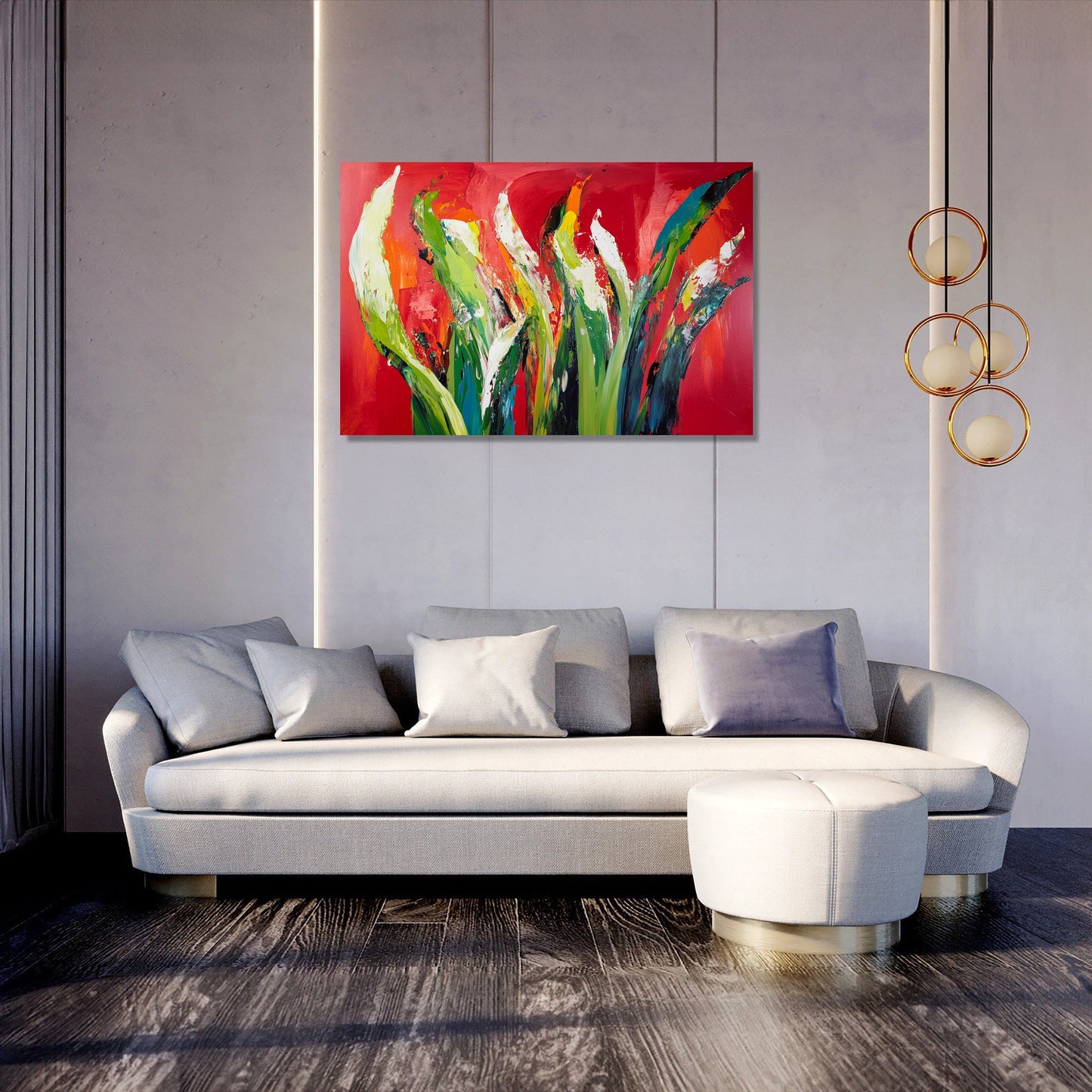 Leek Symphony Canvas