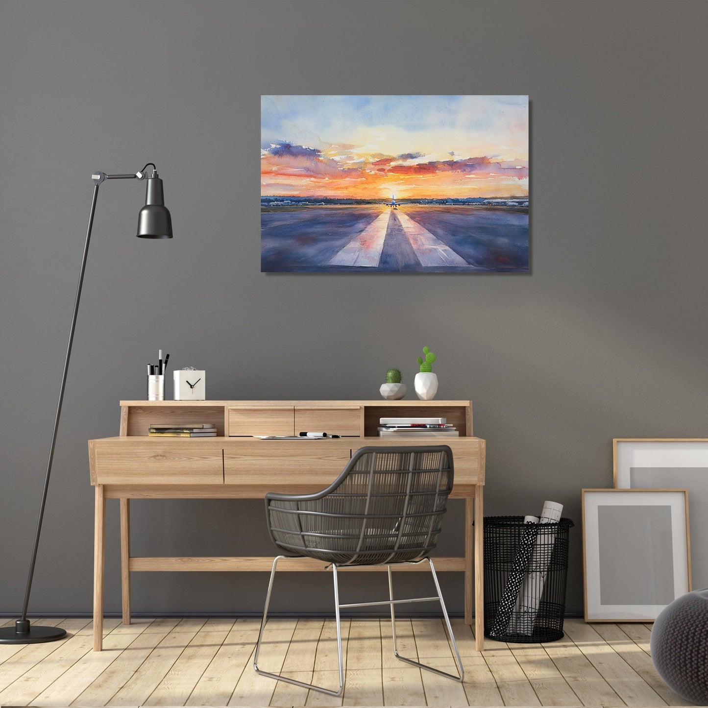 Sunset Descent Canvas