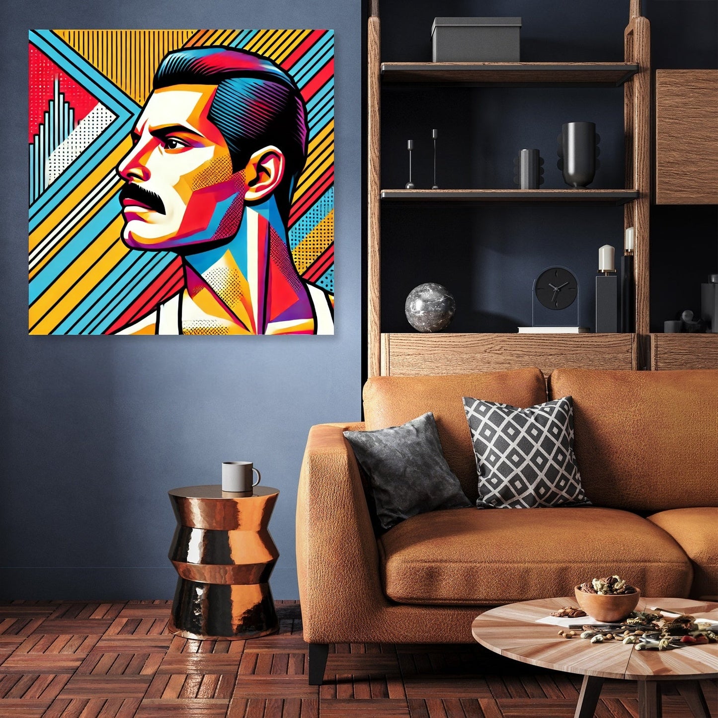 Iconic Rockstar Profile Canvas