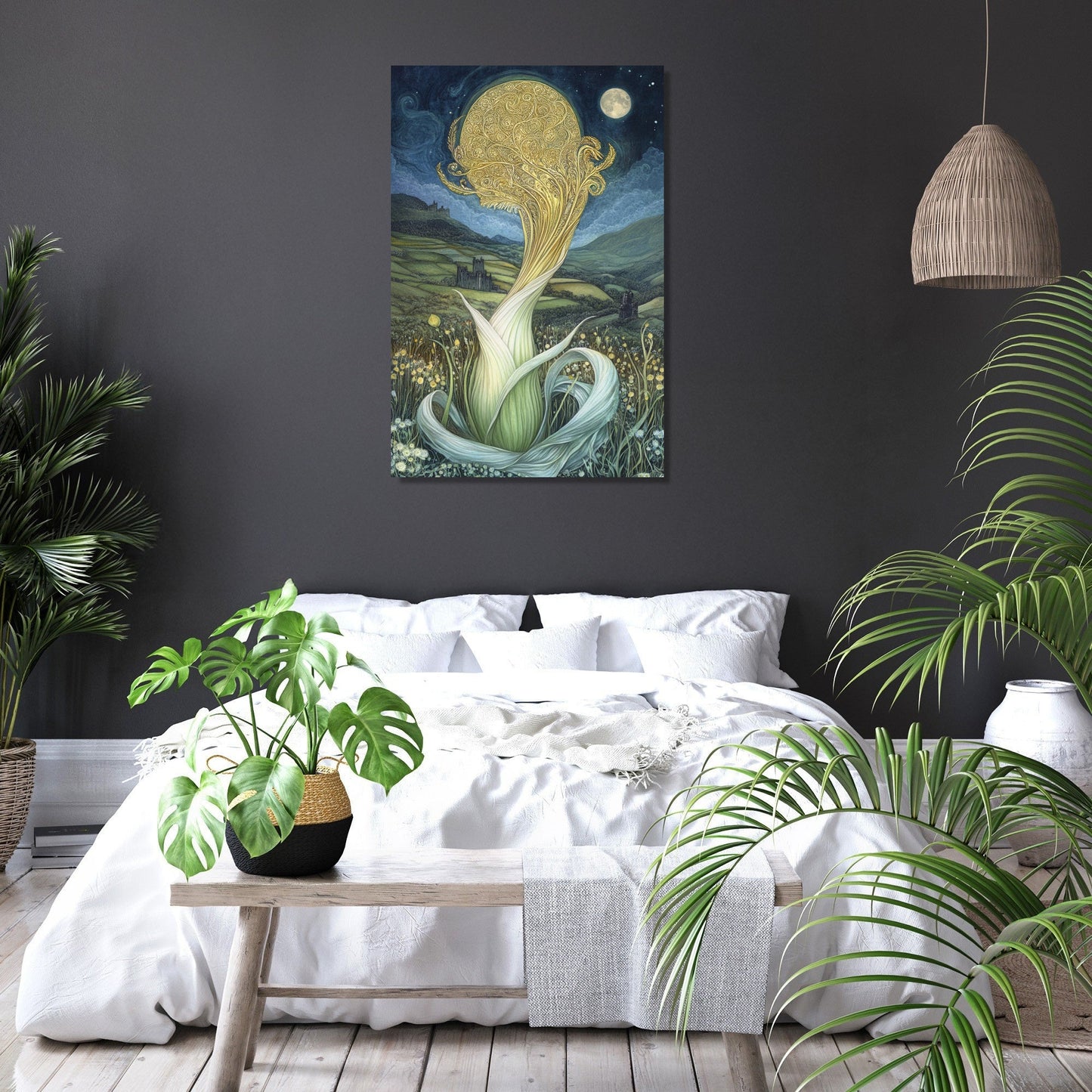 Mystical Leek Canvas