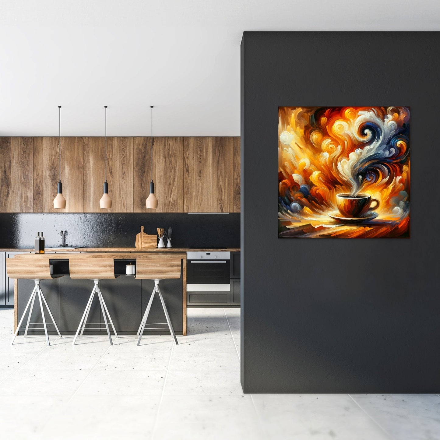 Morning Aroma Expression Canvas