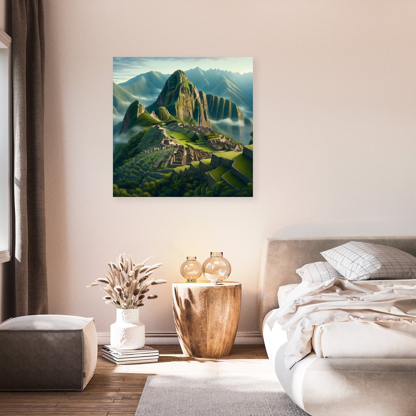 Mystical Machu Picchu Canvas