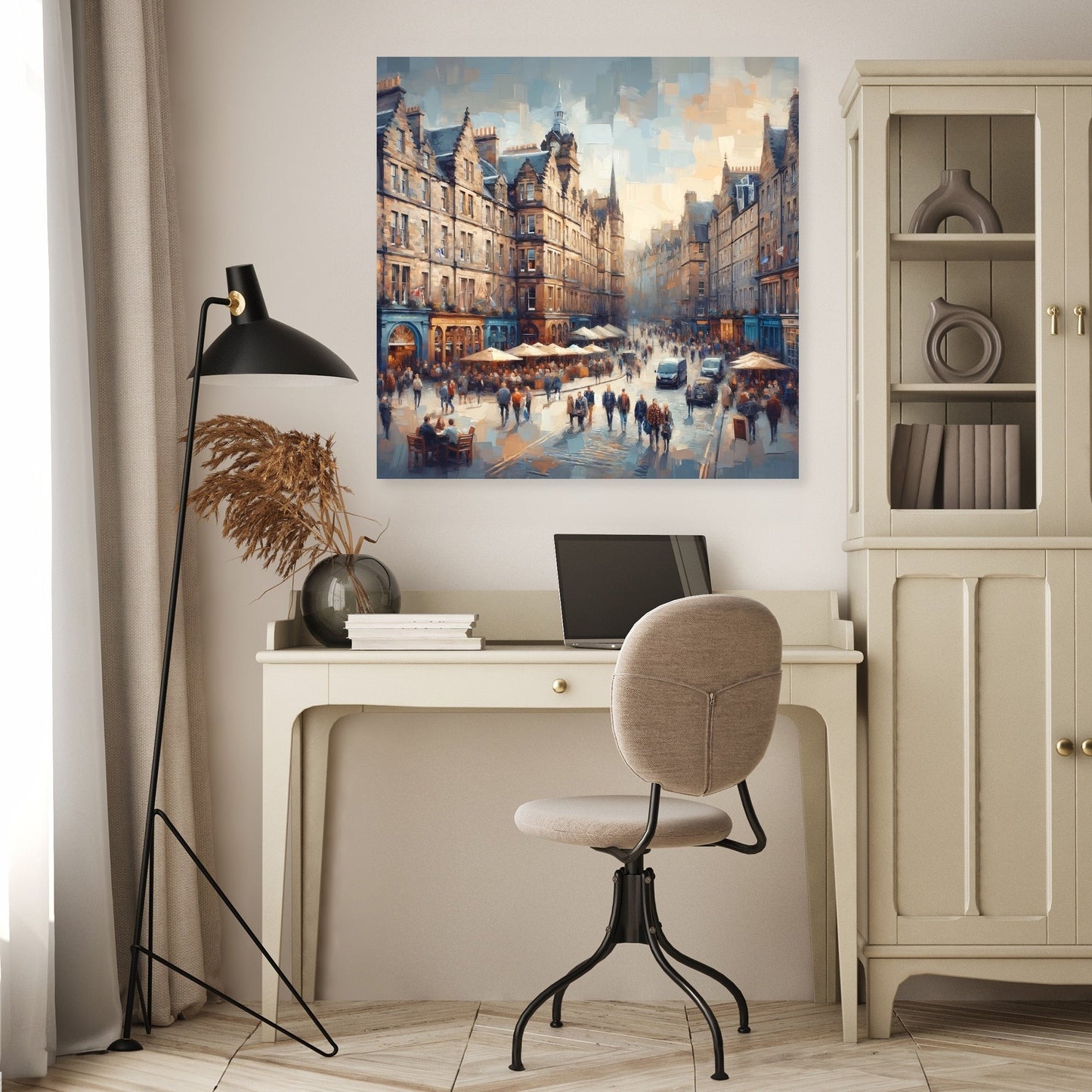 Edinburgh Royal Mile Whispers Canvas