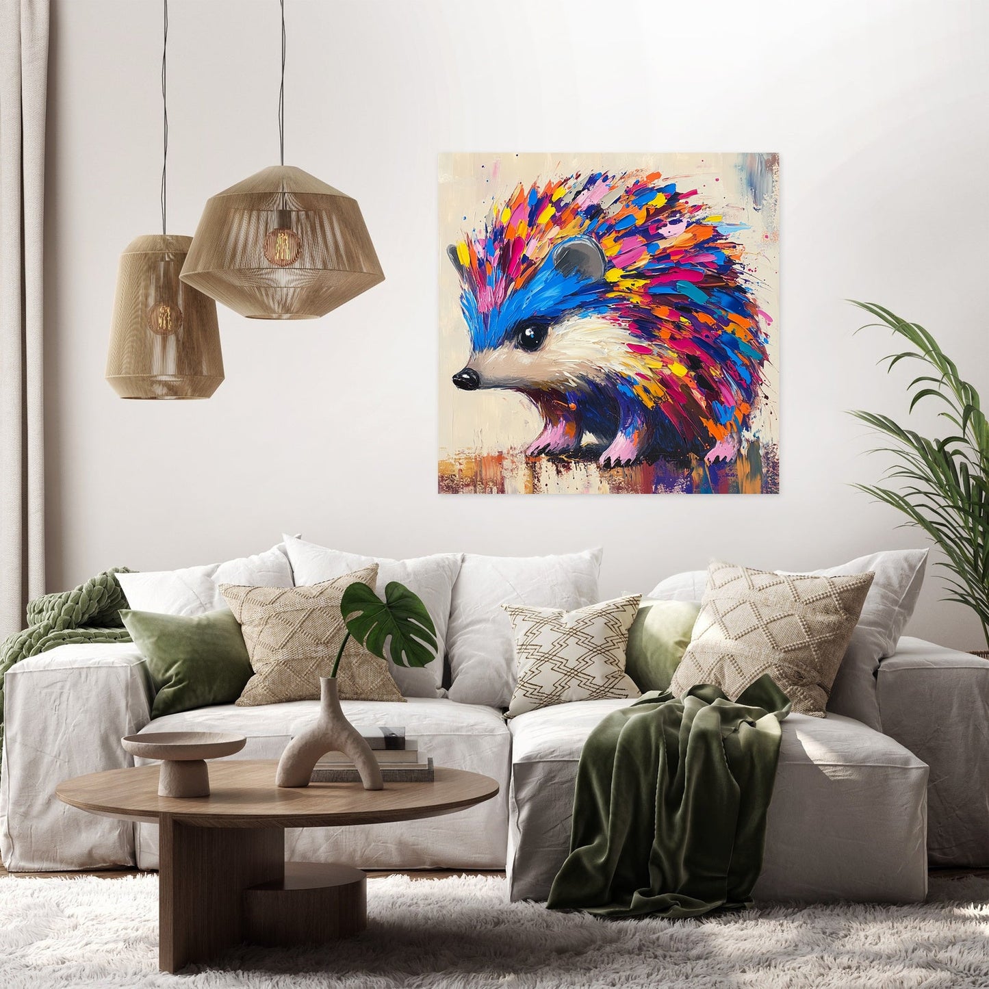 Hedgehog Symphony Canvas
