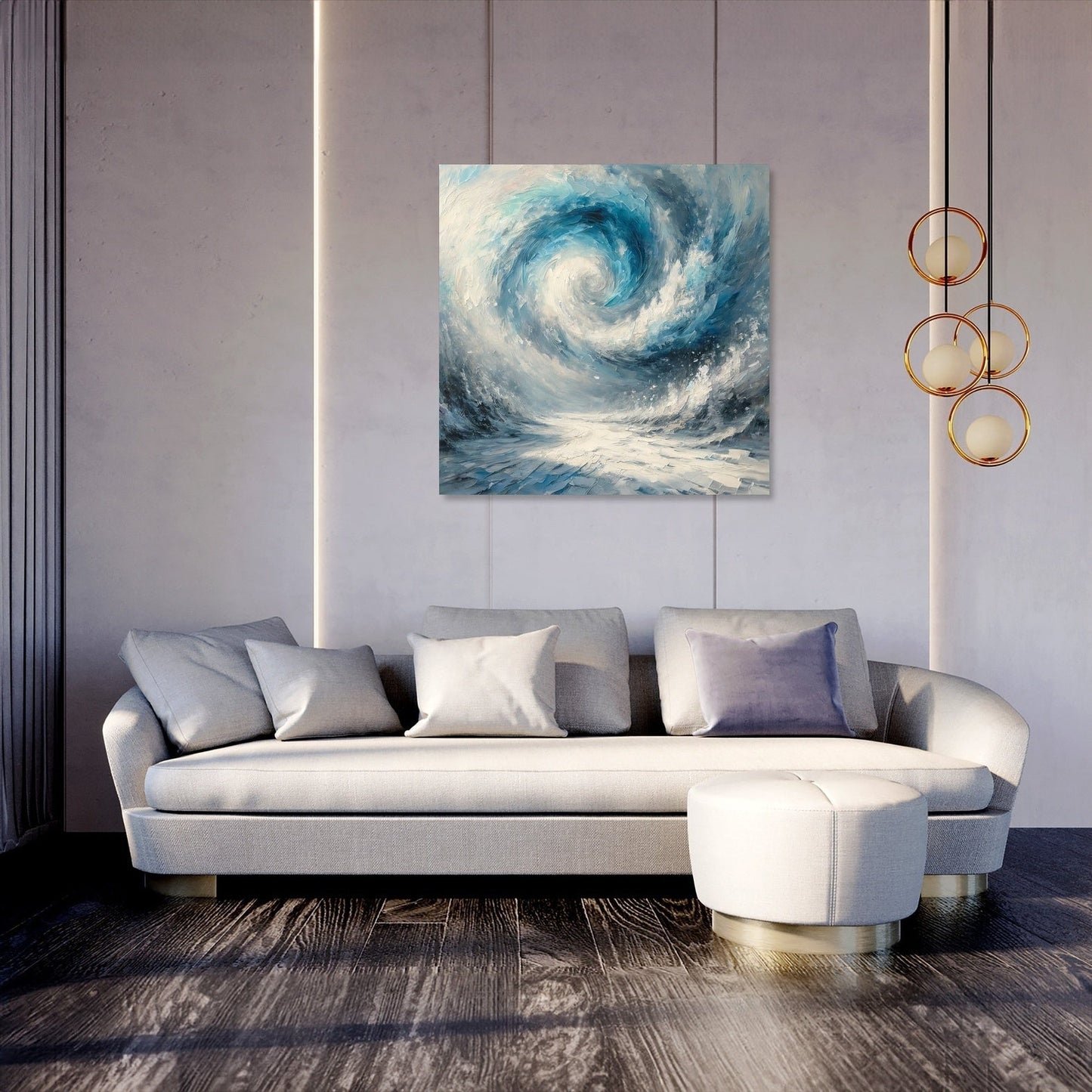 Blizzard's Embrace Canvas