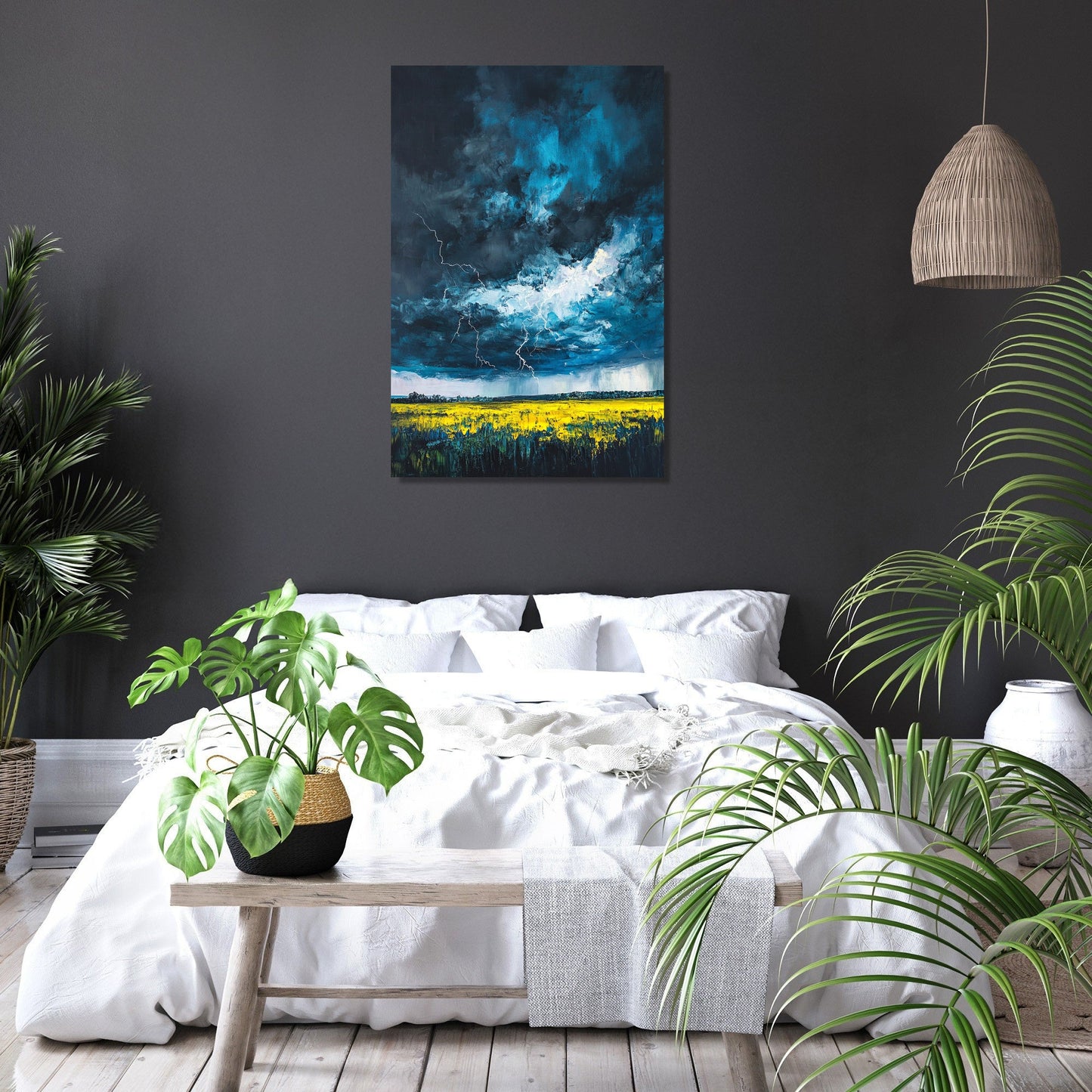 First Thunderstorm Canvas
