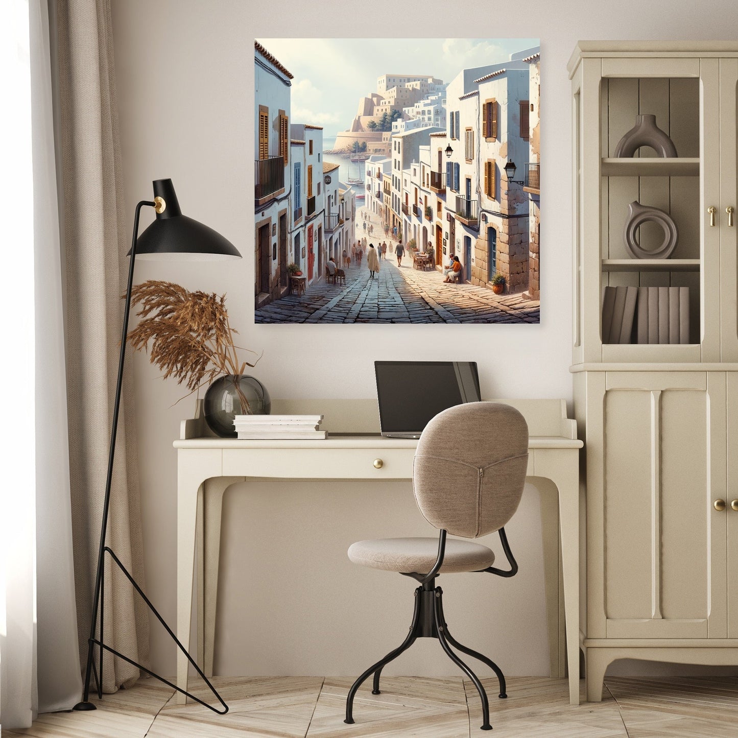 Dalt Vila Ibiza Canvas