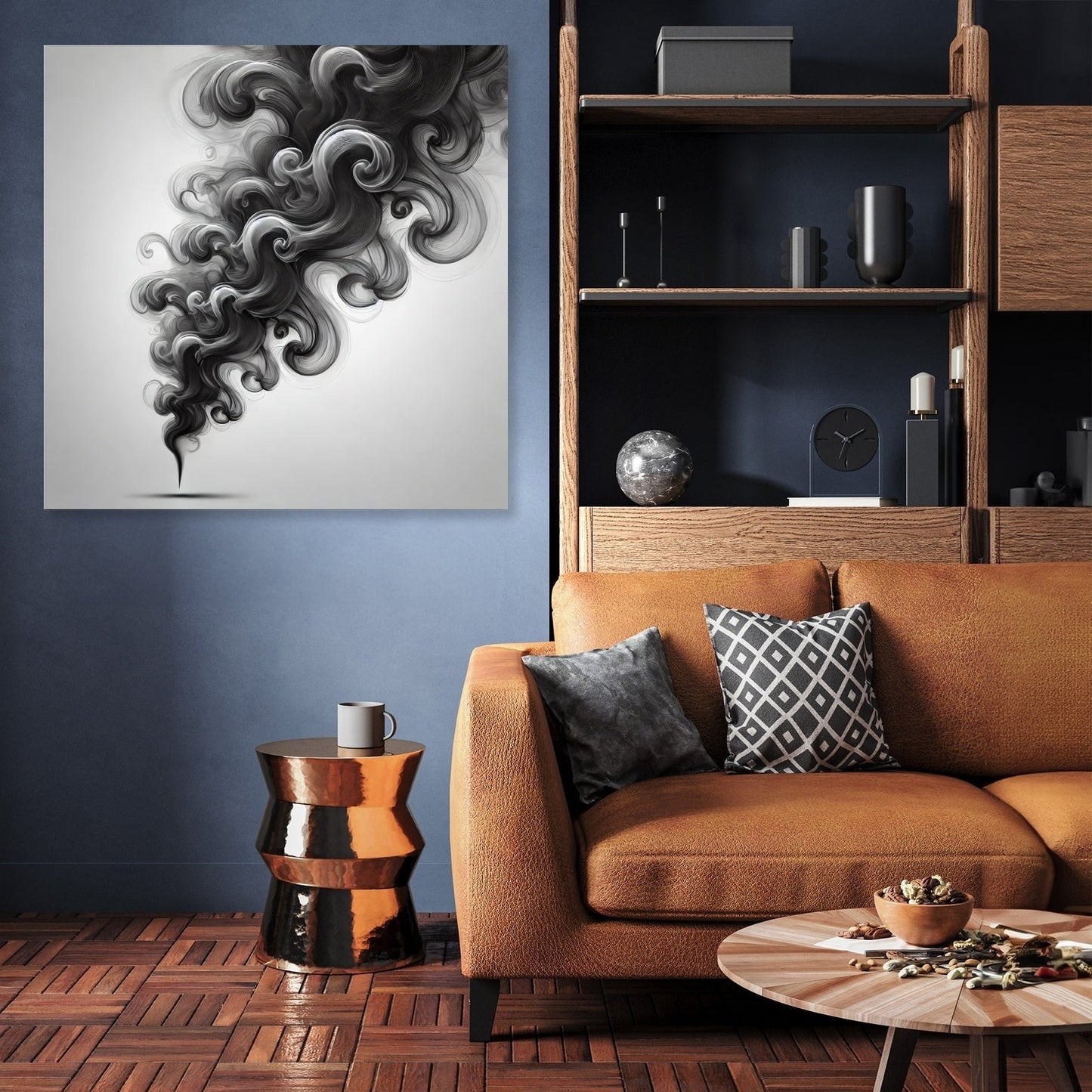 Ethereal Smoke Canvas