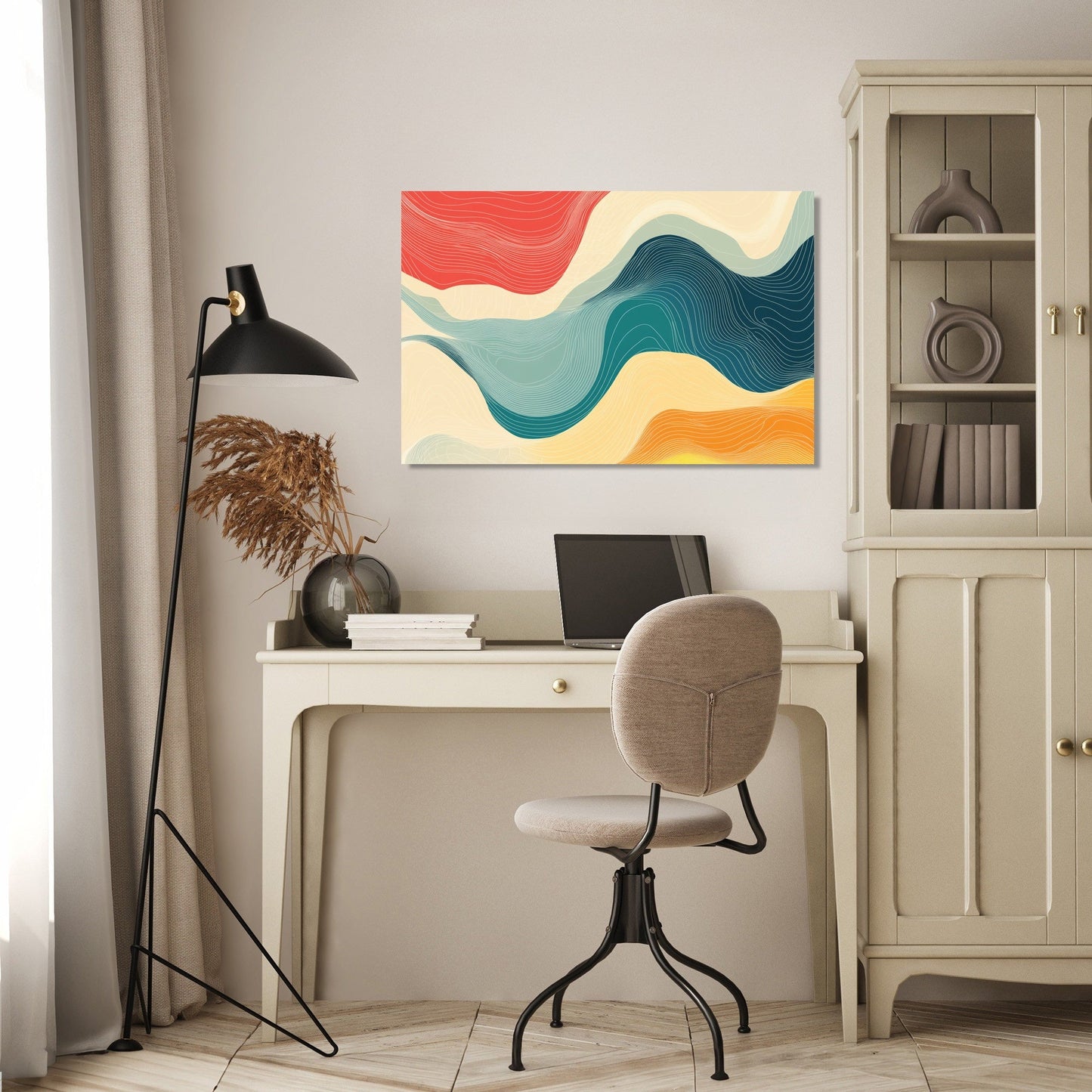 Flowing Nature Harmony Canvas