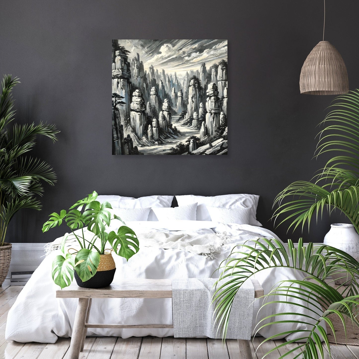 Stone Forest Mystique Canvas