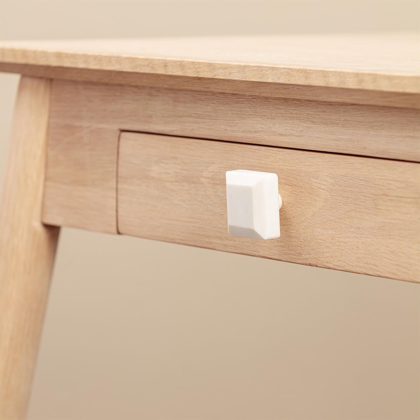 Samara White Stone Drawer Knobs