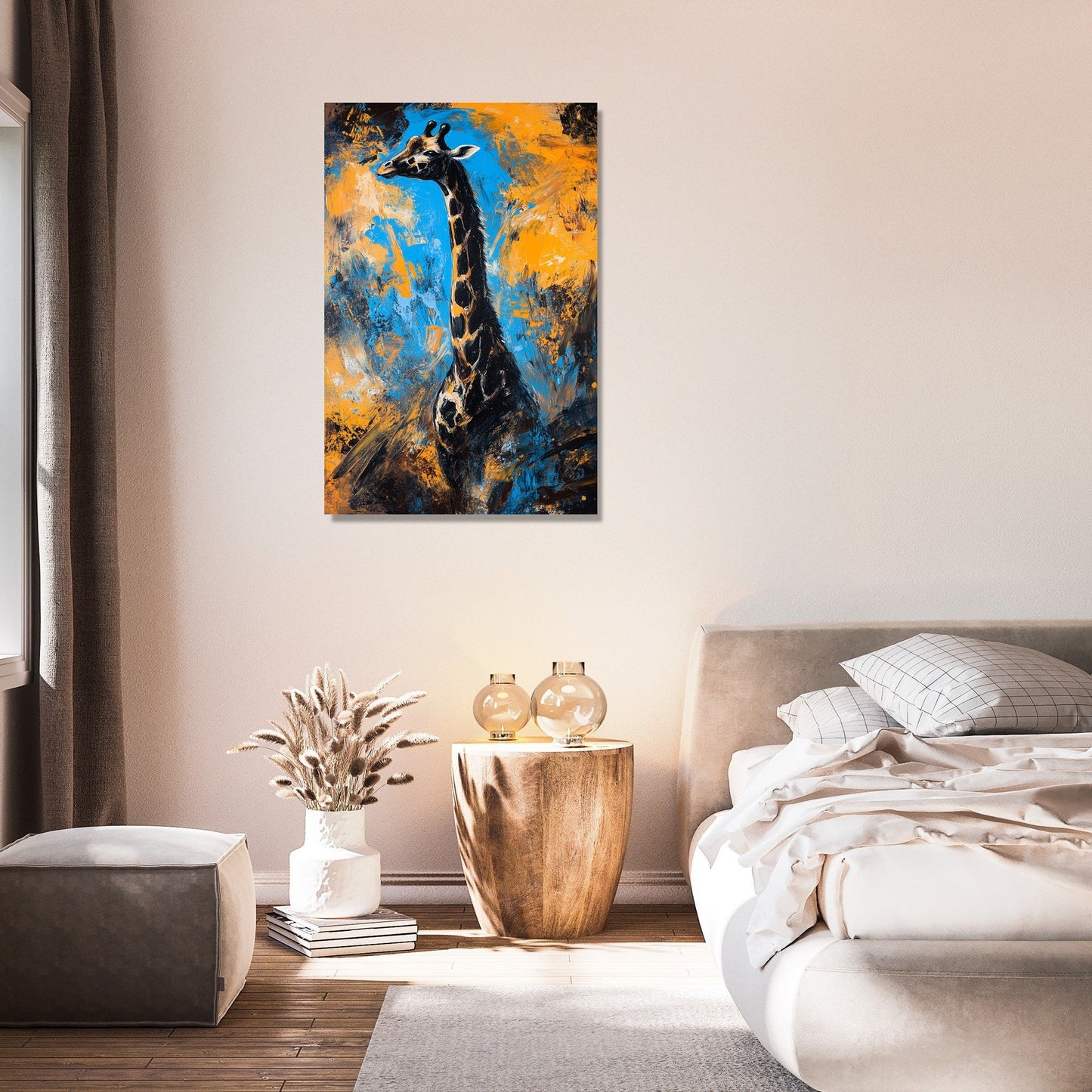 Graceful Giraffe Canvas