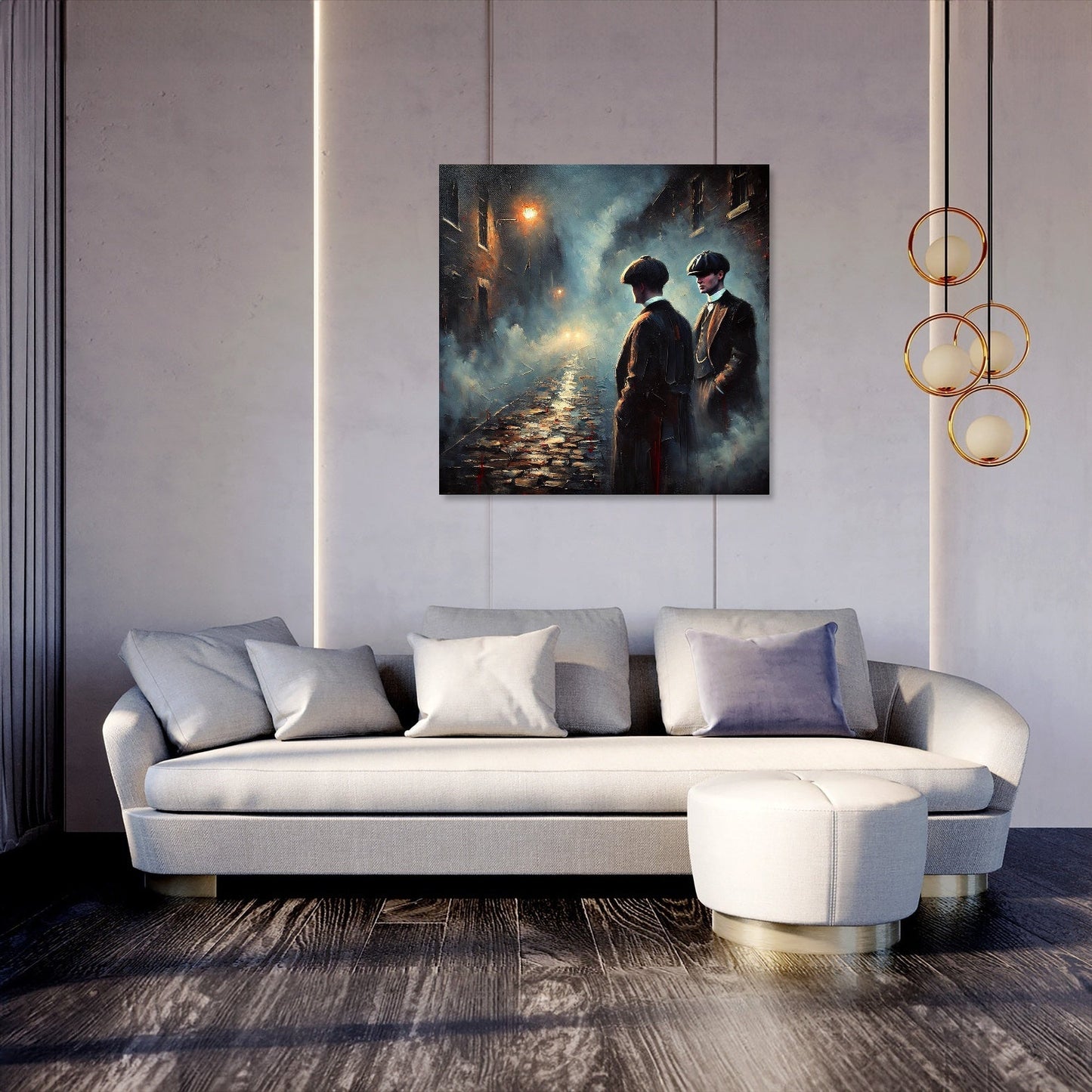 Night Watch Alley Canvas