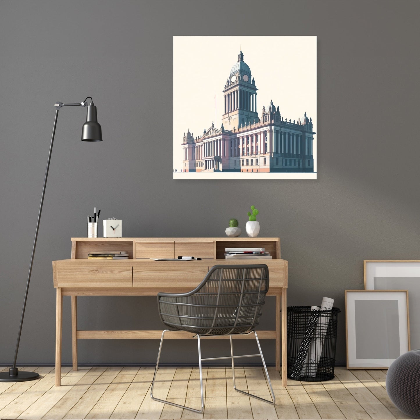 Leeds Town Hall Elegance Canvas