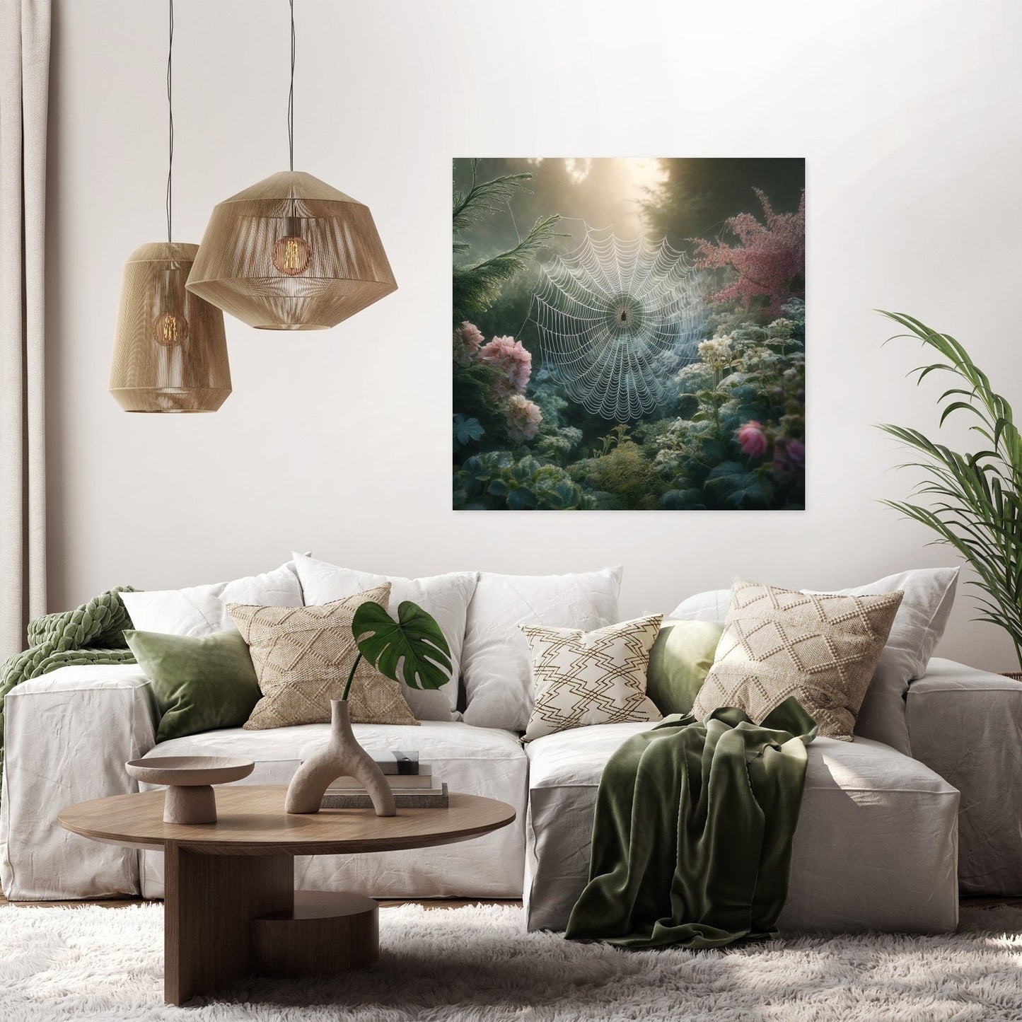 Morning Dew Web Canvas