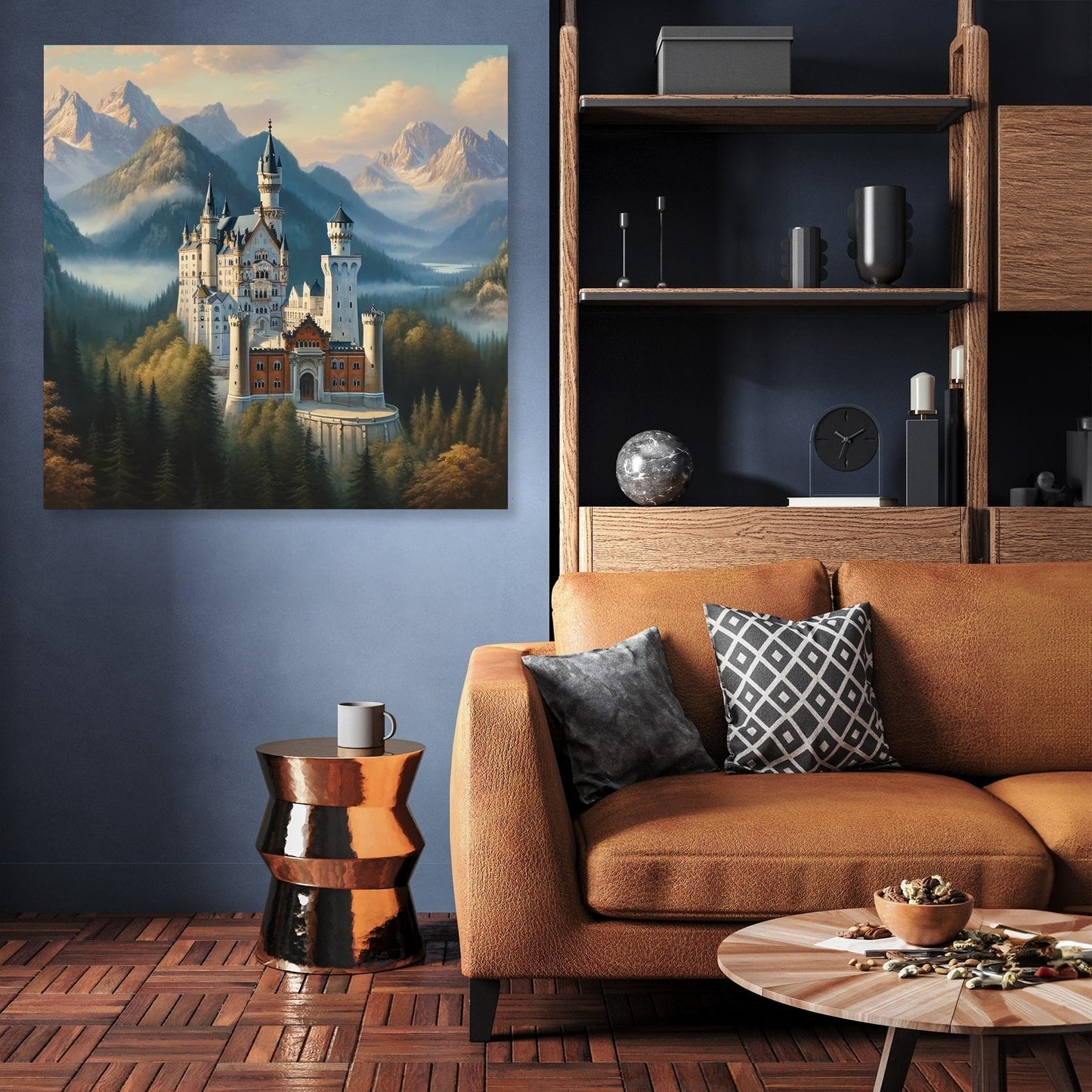 Enchanted Neuschwanstein Canvas