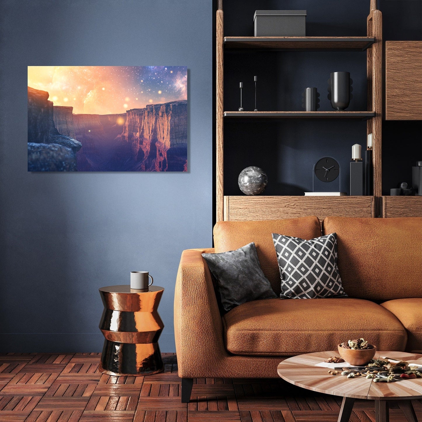 Celestial Canyon Canvas