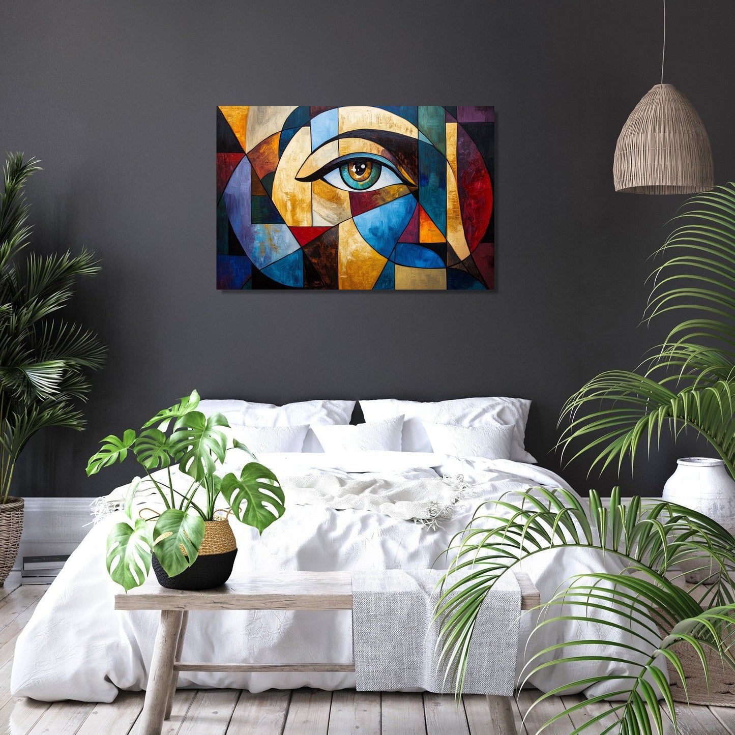 Golden Spiral Harmony Canvas