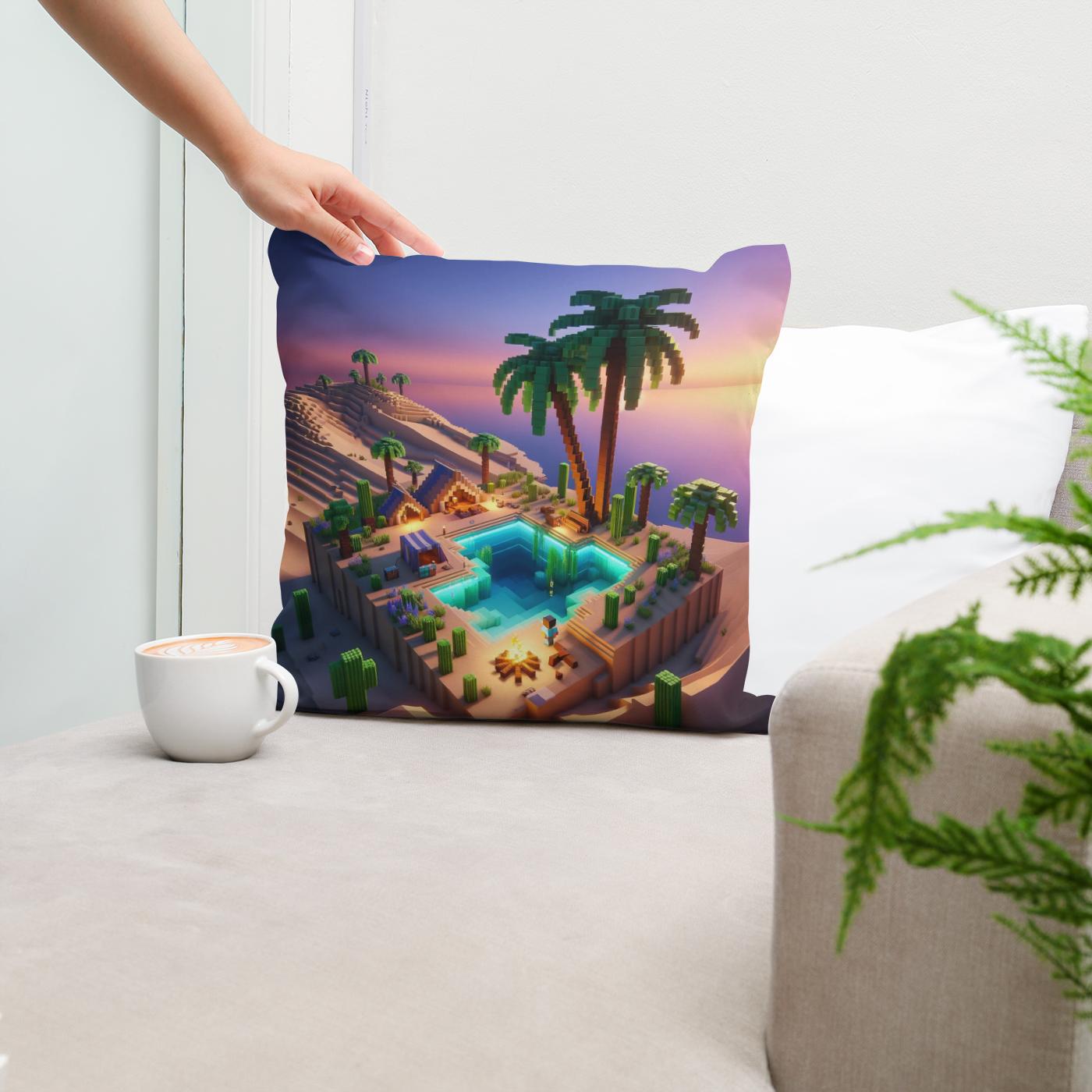 Desert Dusk Cotton Cushion
