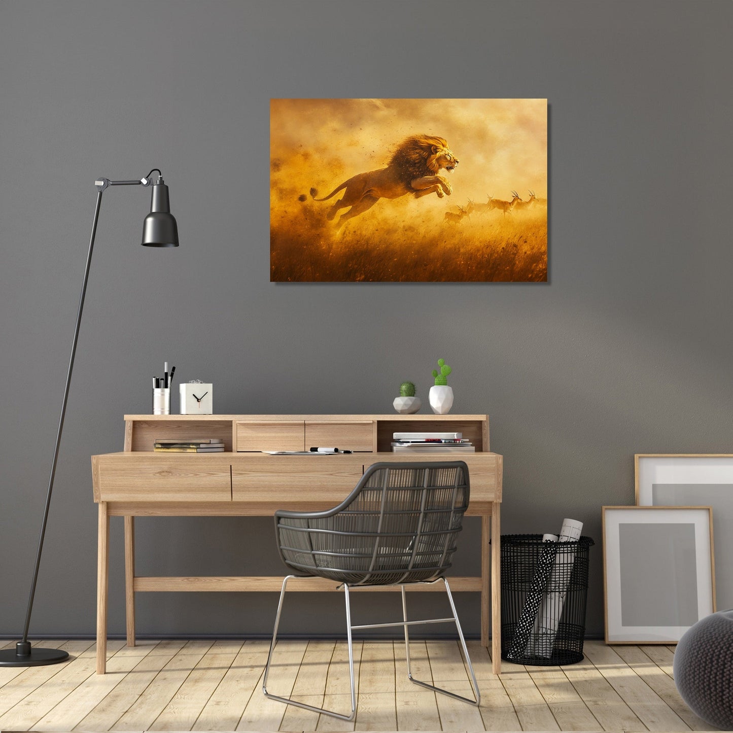 Lion’s Leap Canvas