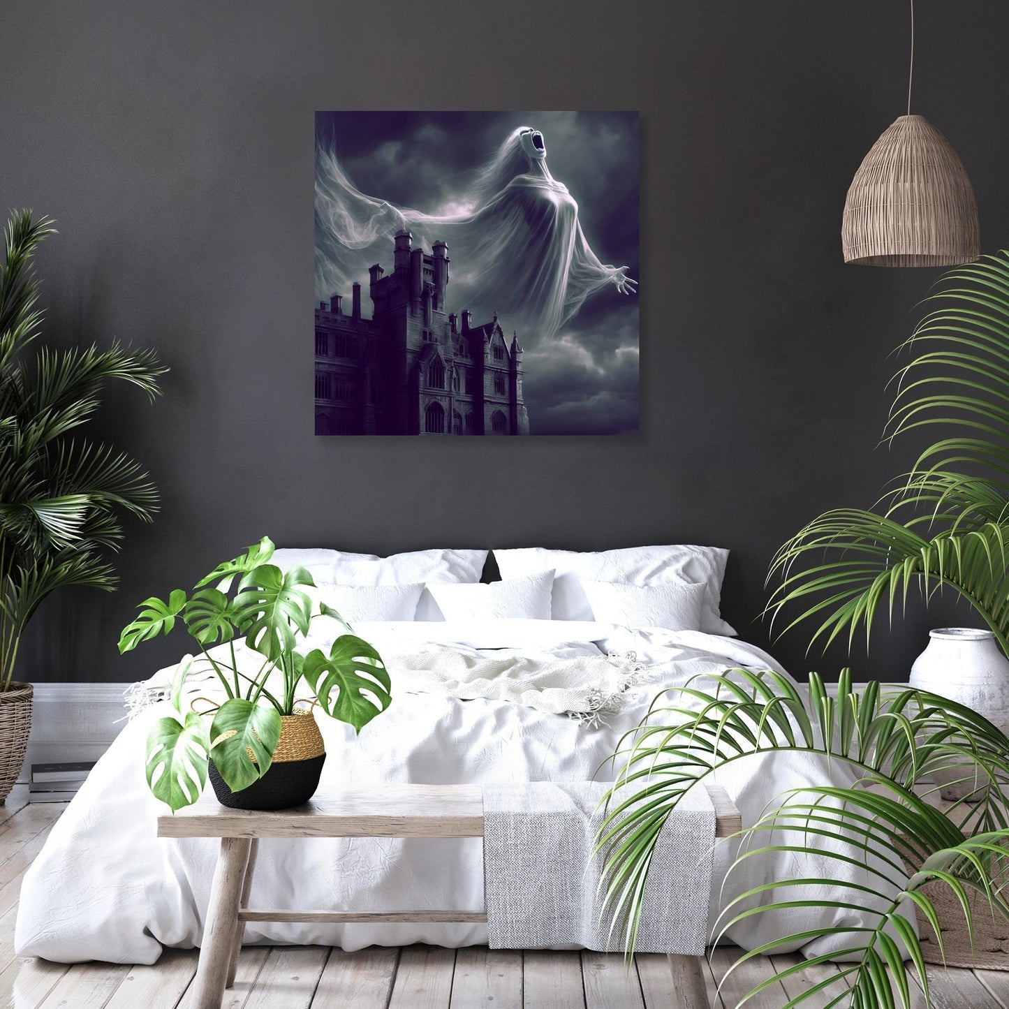 Haunting Echoes Banshee Canvas