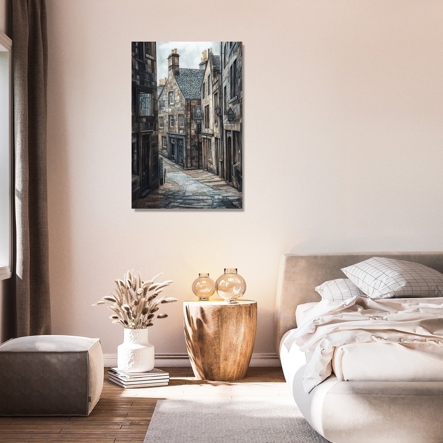 Royal Mile Impressionist Canvas